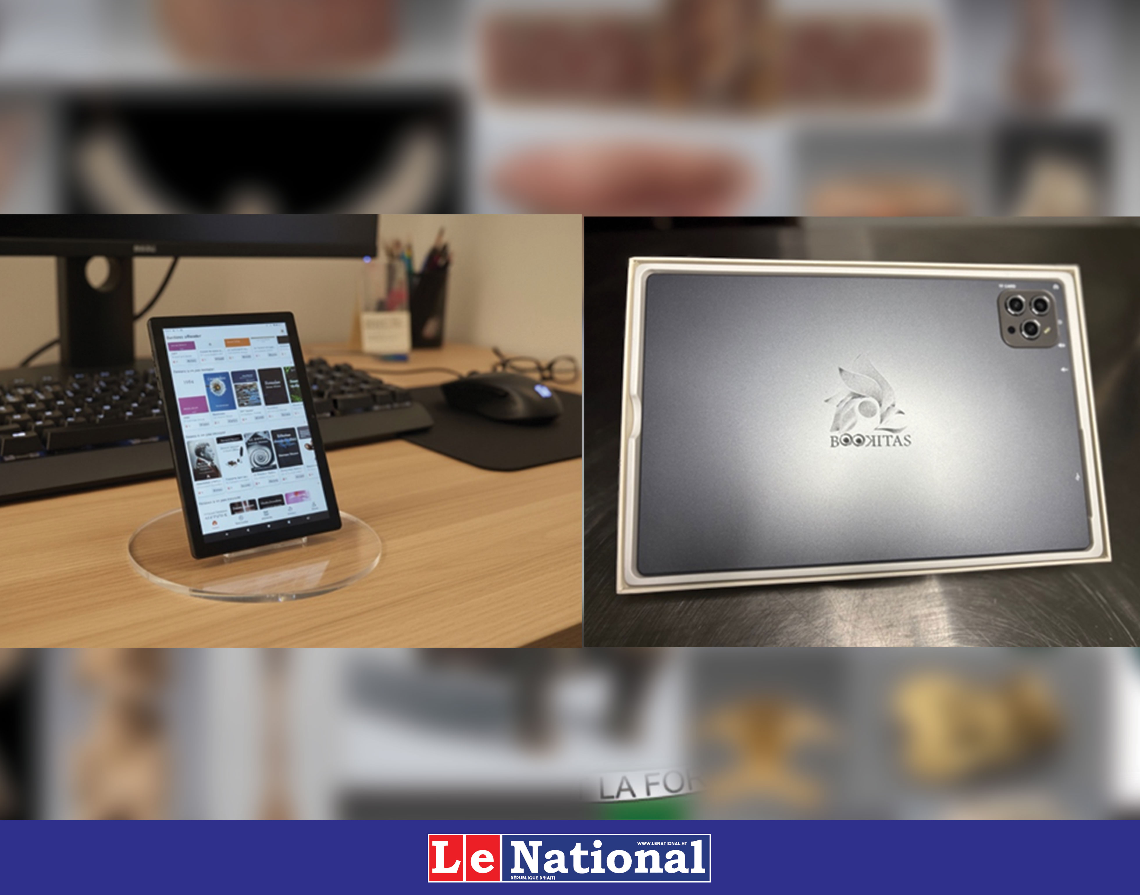 Bookitas Reader, un produit Haïtien sur les pas d’Amazon fire , de Nook et de Kobo book