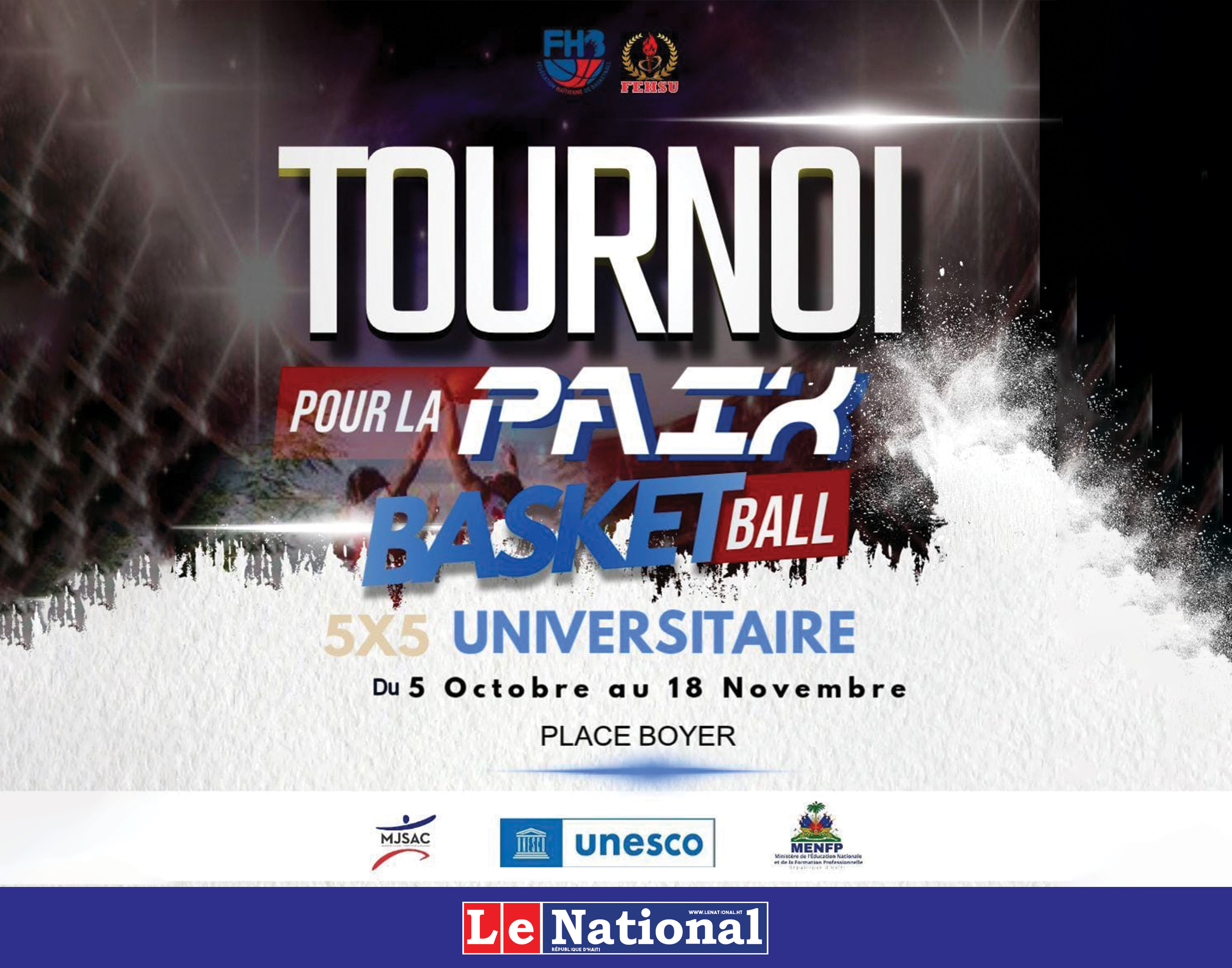 Le 21 septembre, date fixée pour le début du tournoi pour la paix !