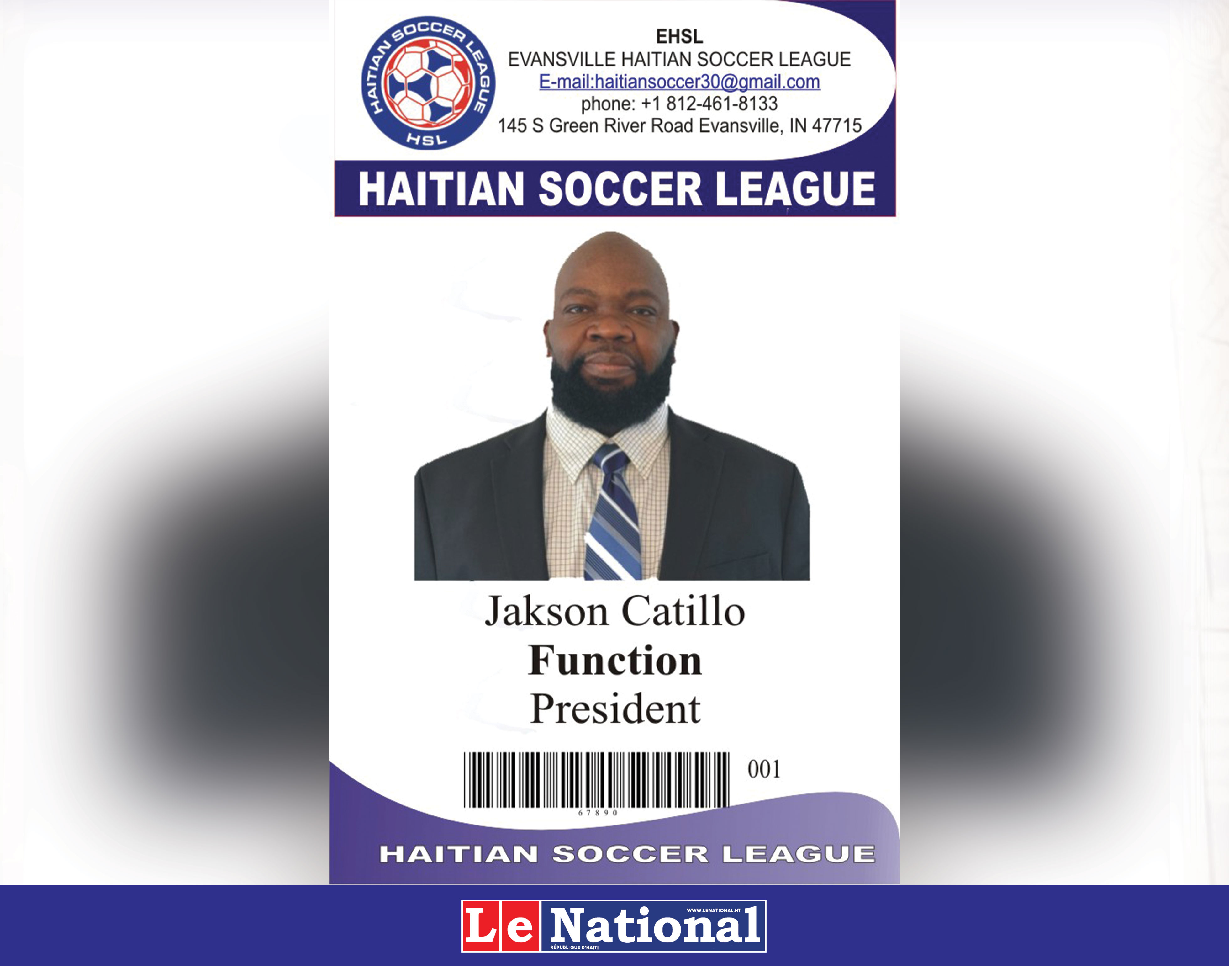 La HSL rend hommage à Emmanuel Sanon !