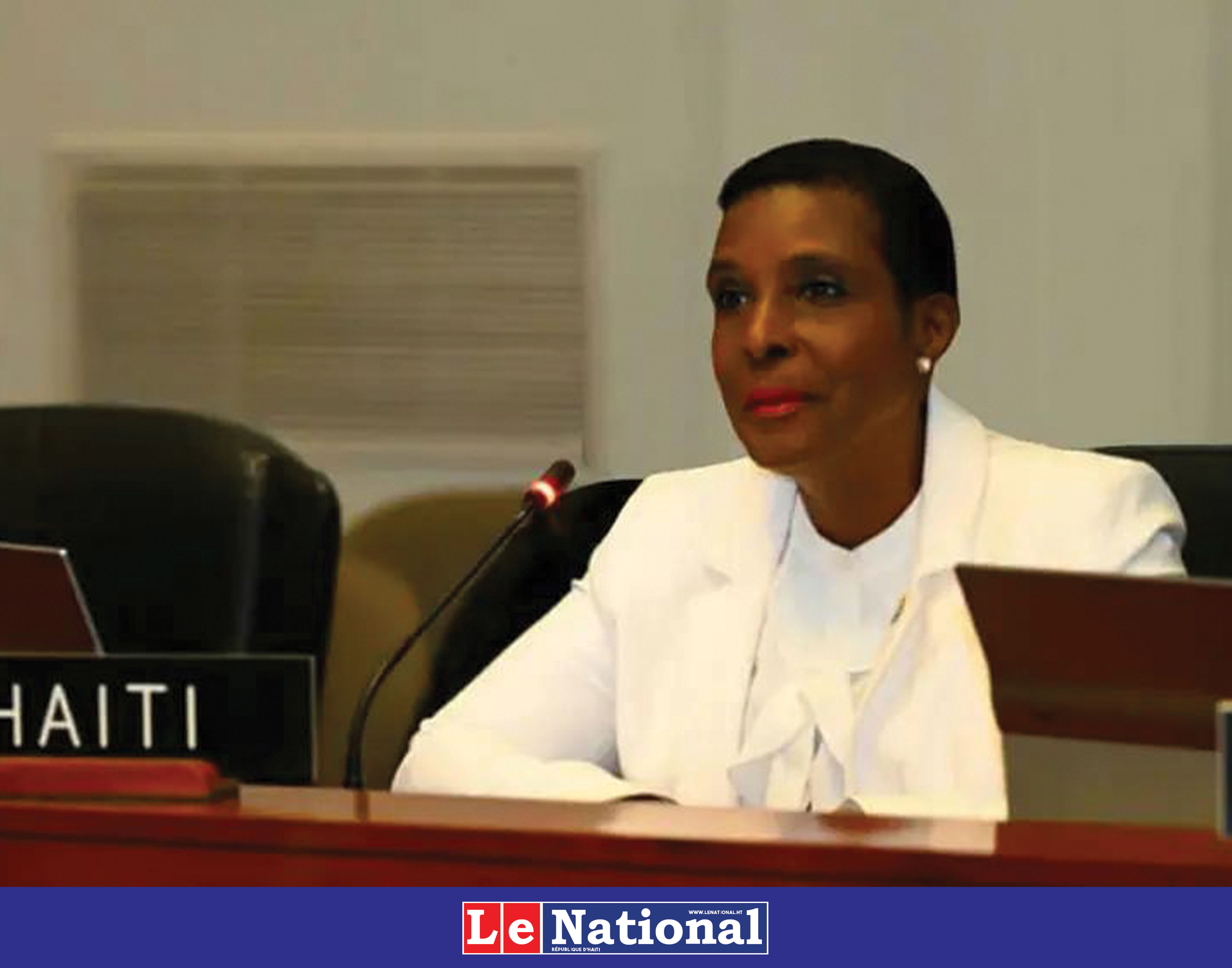 L’ambassadrice à l’OEA, Myrtha Désulmé, dans le ventre pourri de la bête