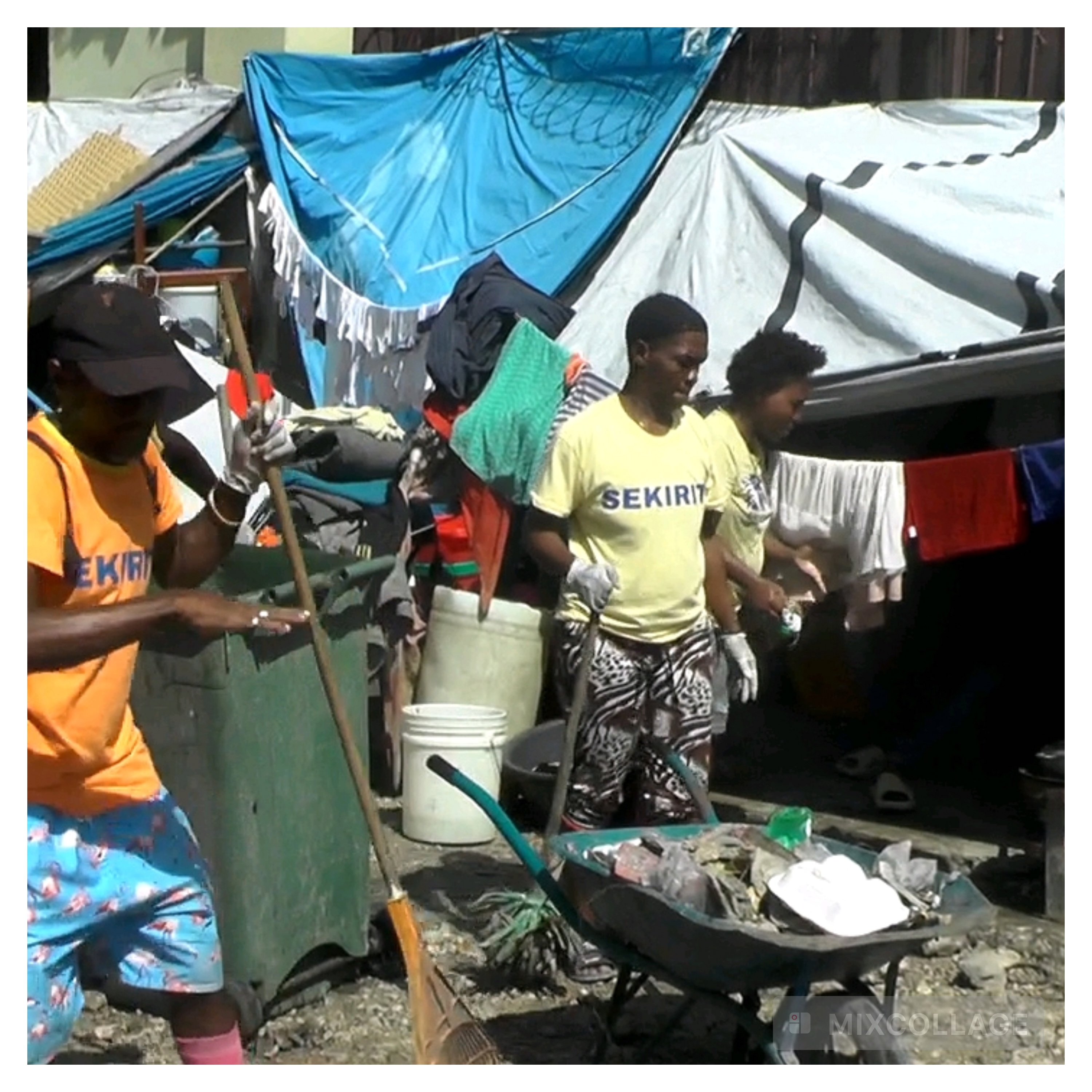 Port-au-Prince : un programme d’assainissement dans les périphéries de certains camps de déplacés
