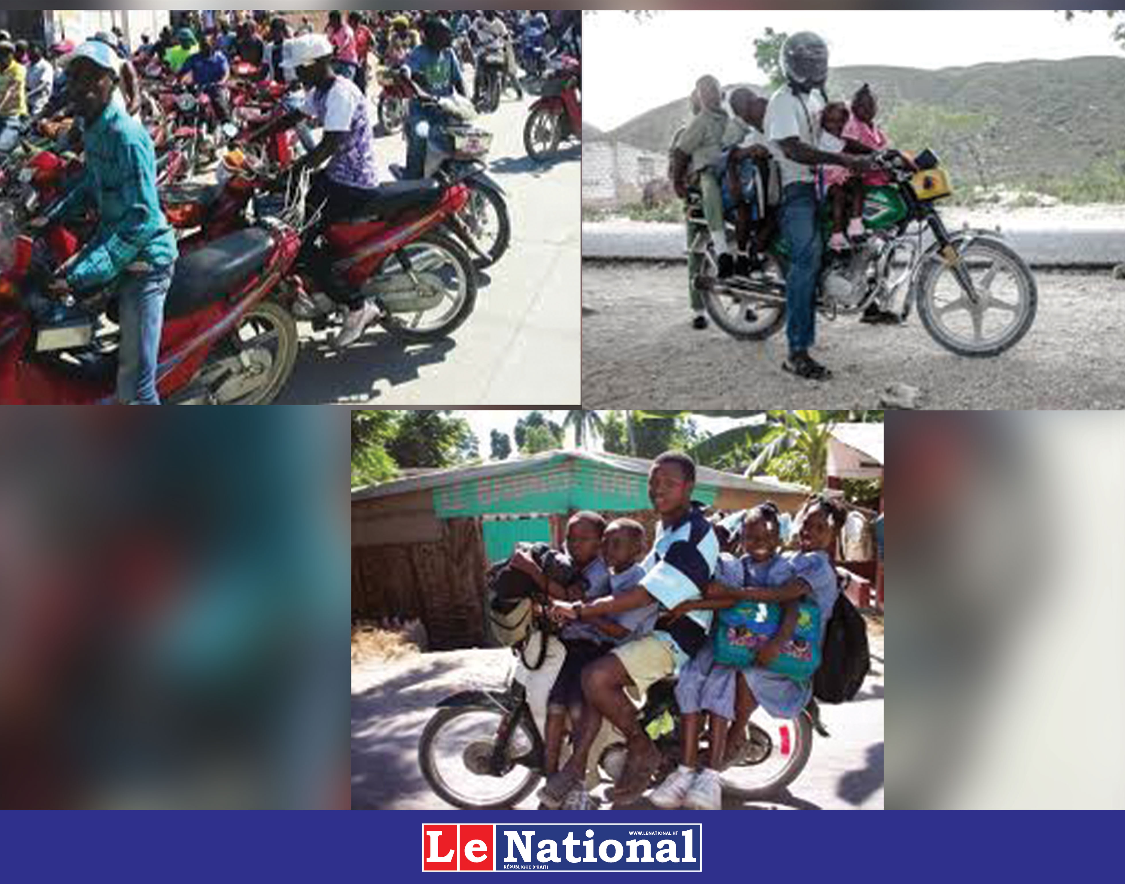 Taxis-Moto:les nouveaux héros de l’éducation en Haïti ?  