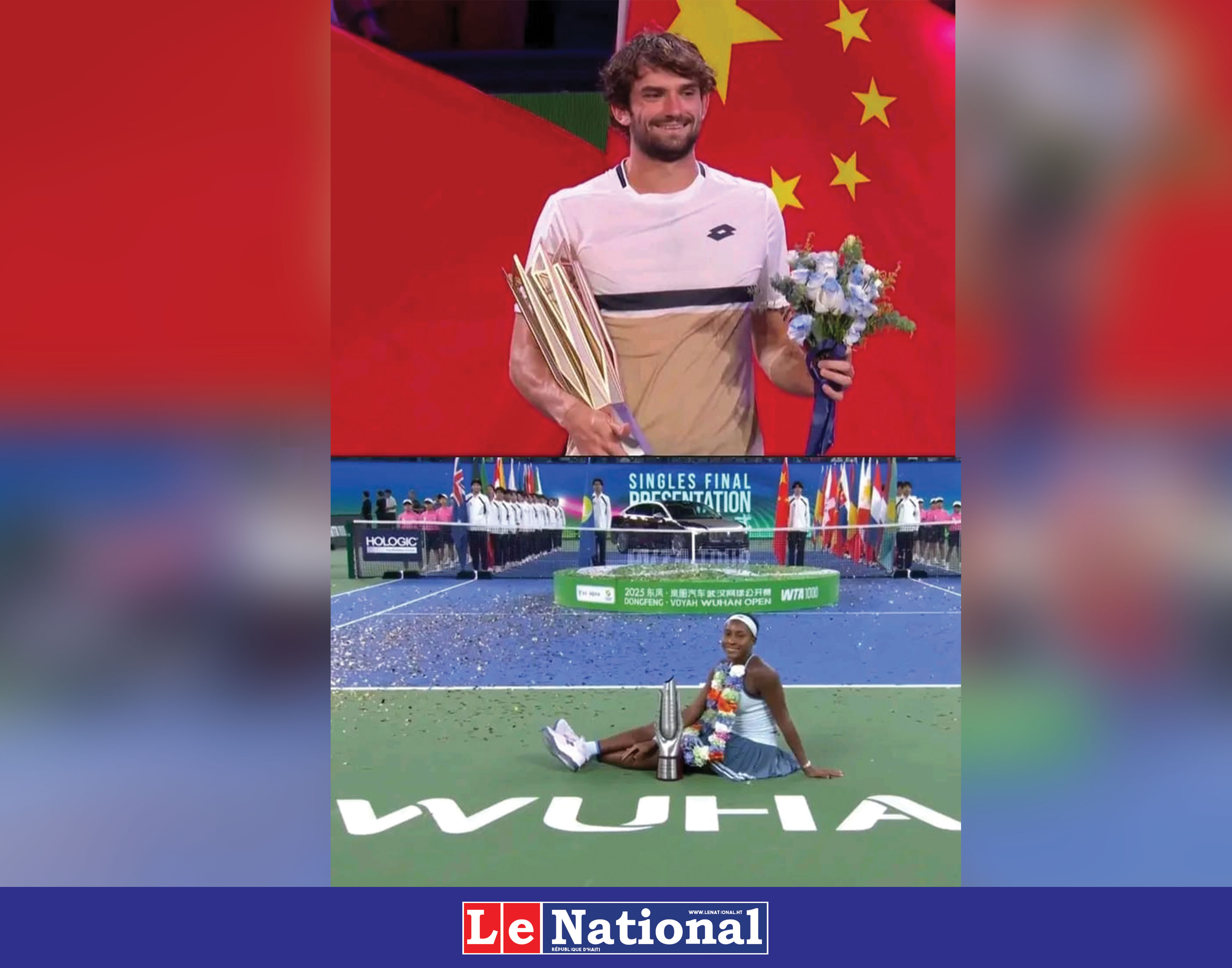 Coco Gauff et Valentin Vacherot titrés !