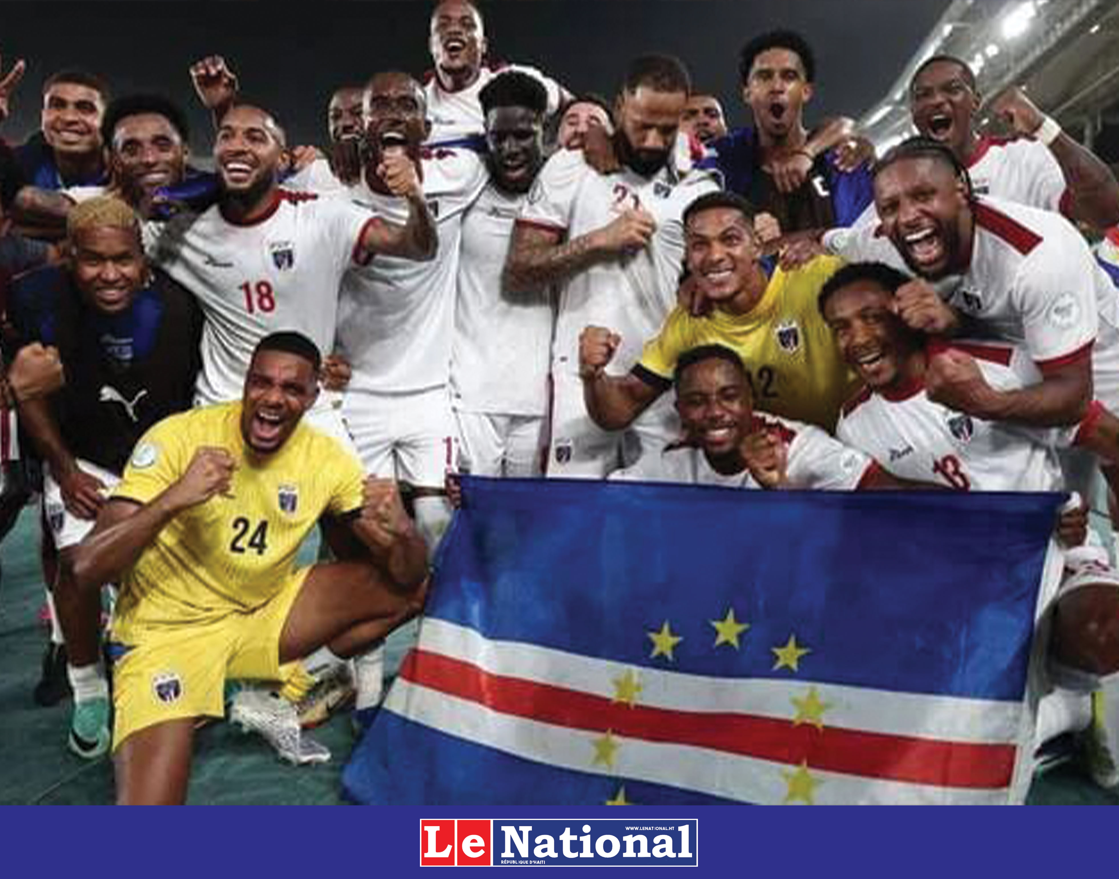 Le Cap-Vert devient le plus petit pays qualifié pour une Coupe du Monde