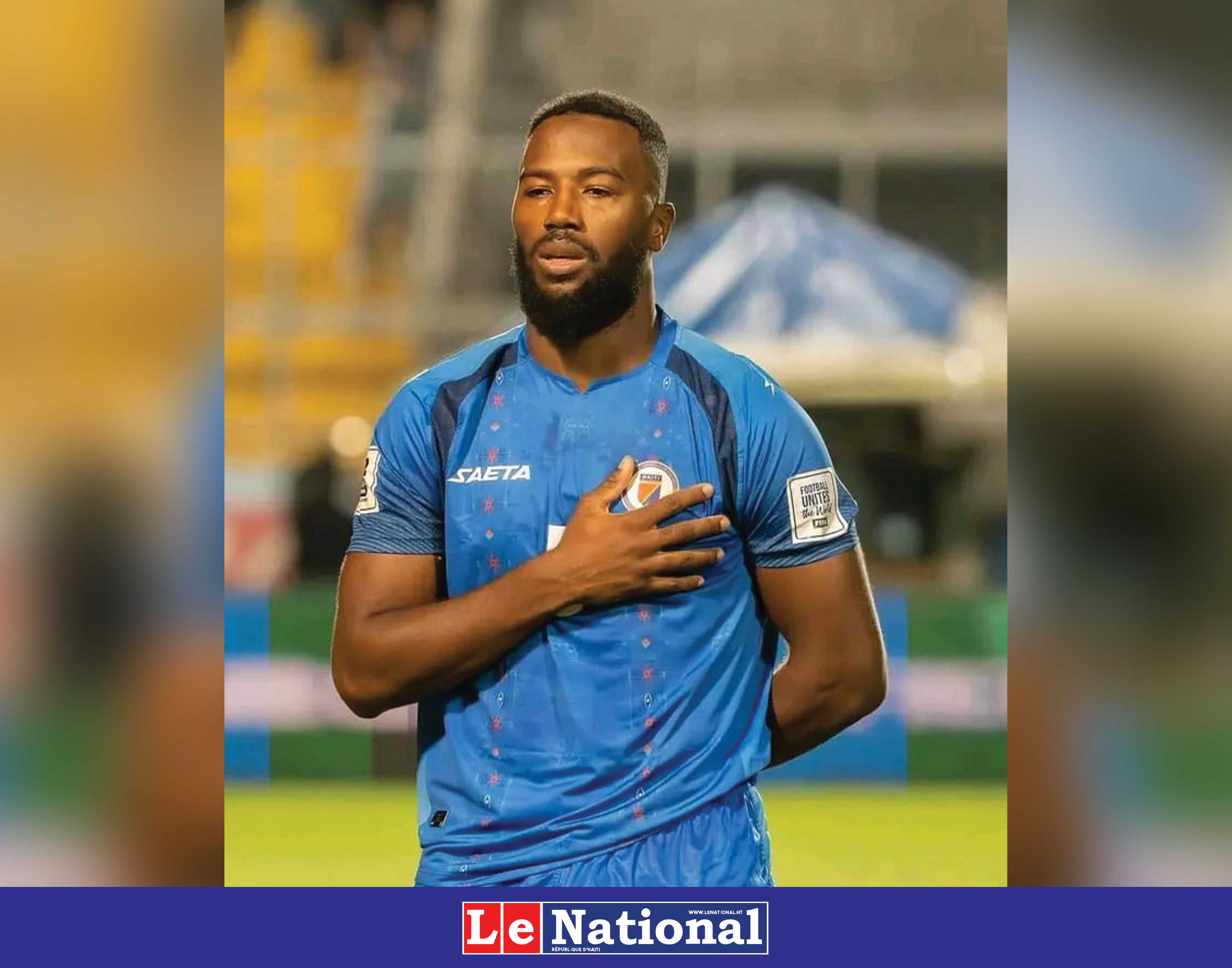 « Nous n’abandonnerons pas… la route vers le Mondial n’est pas terminée », écrit Duckens Nazon sur Instagram