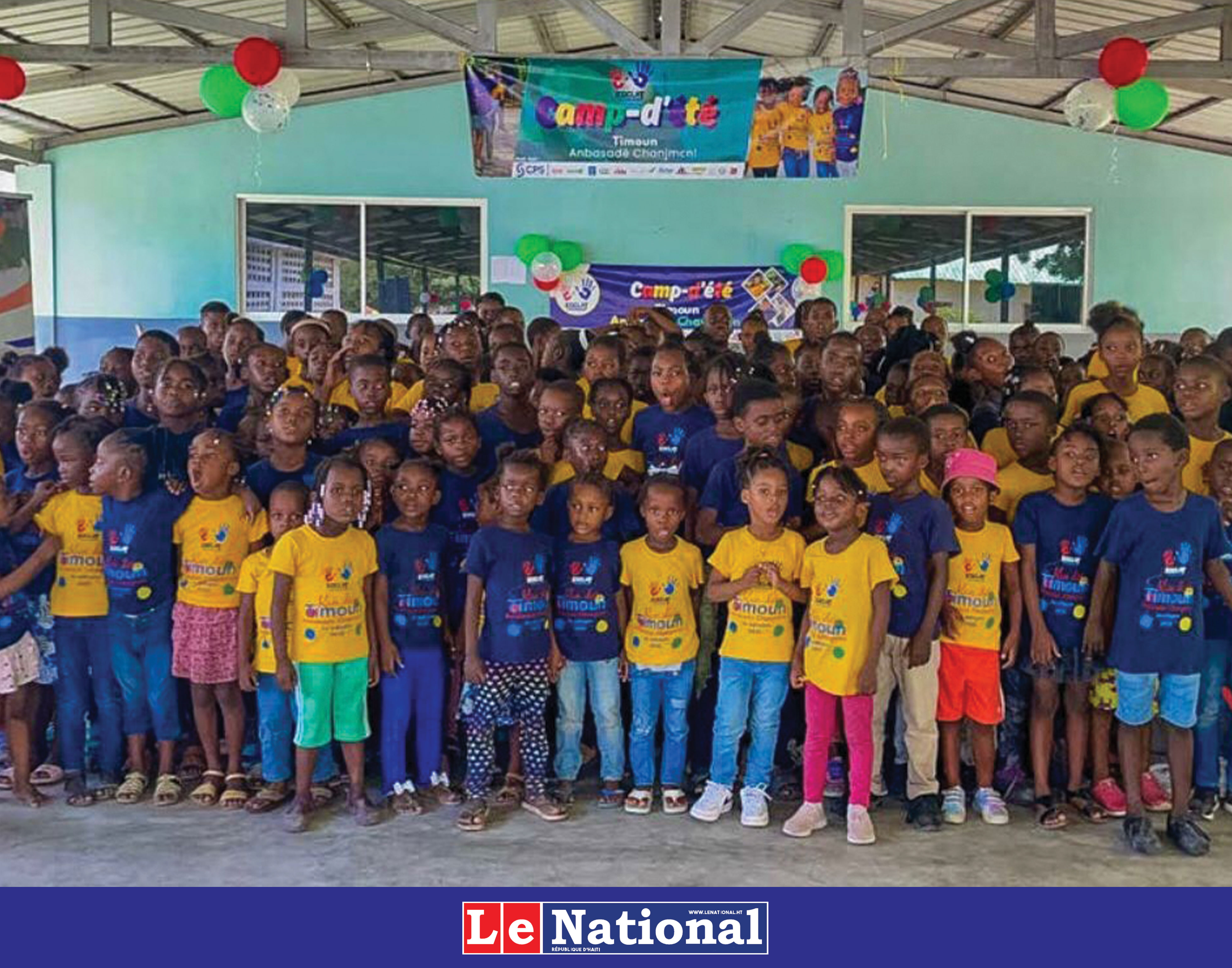 CAMP D’ÉTÉ « TIMOUN ANBASADÈ CHANJMAN » (TAC):  Une initiative vitale pour les enfants vulnérables