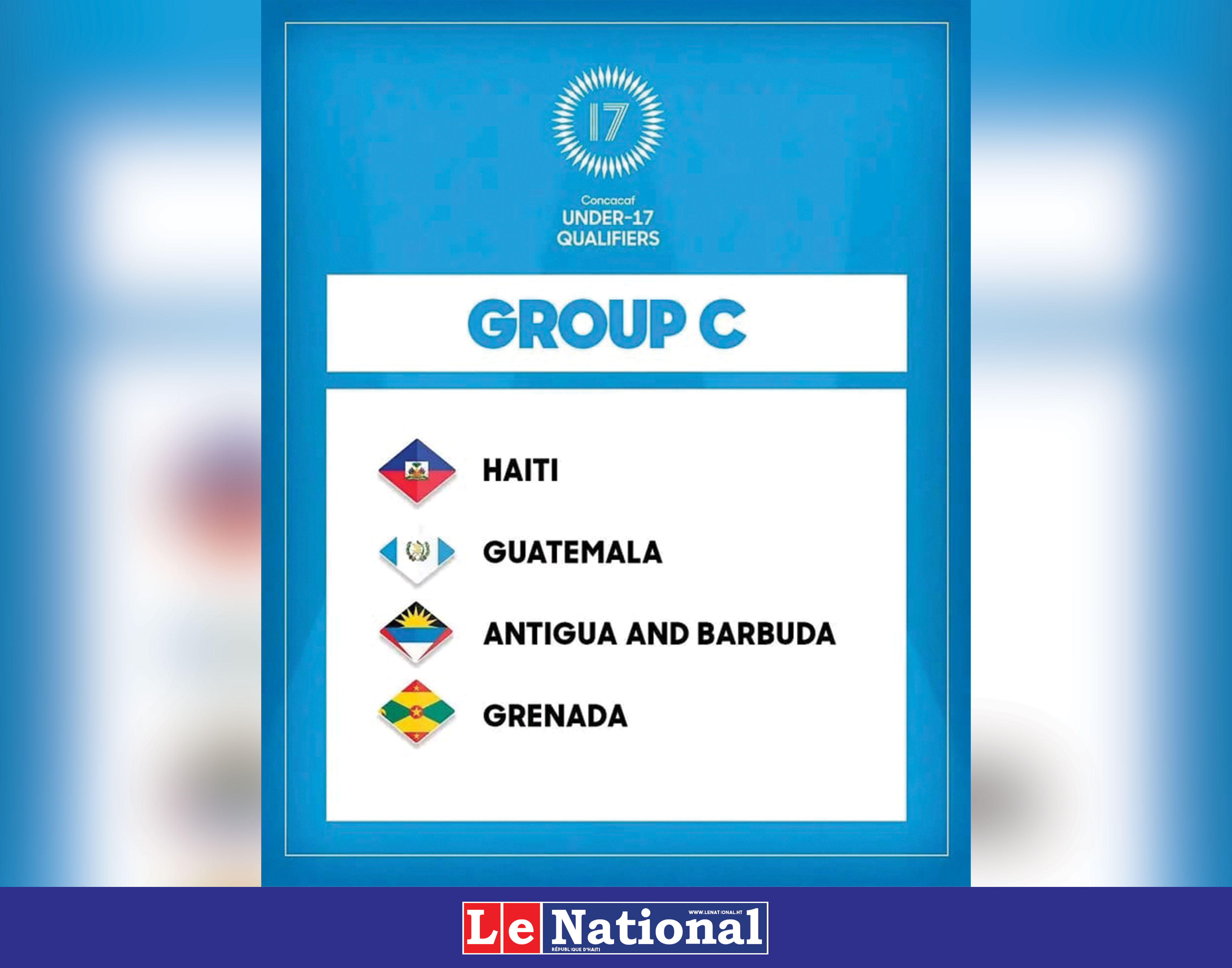 Haïti dans un groupe abordable vers le Qatar