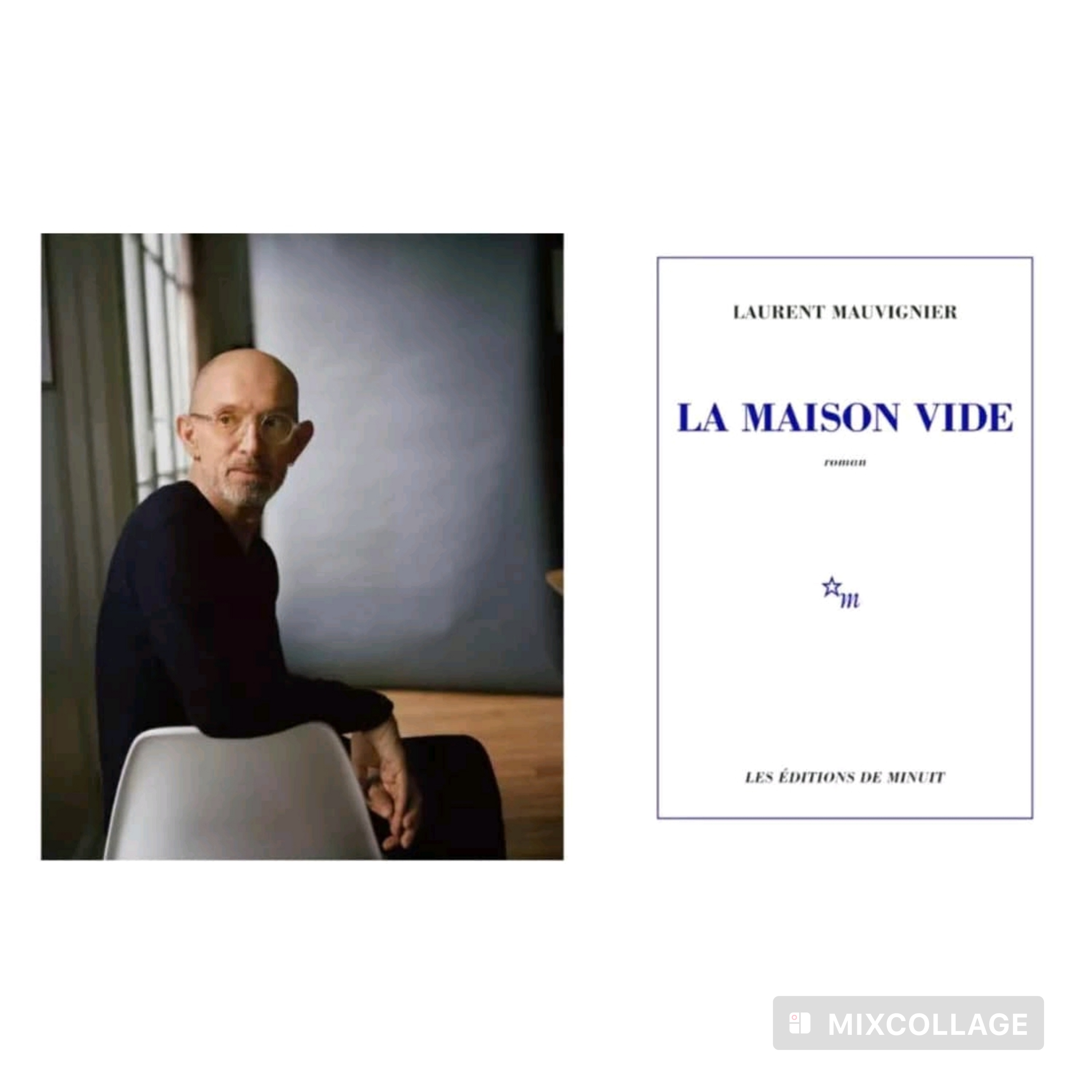 Laurent Mauvignier récompensé du prix Goncourt 2025 pour son roman « La maison vide un immense ouvrage