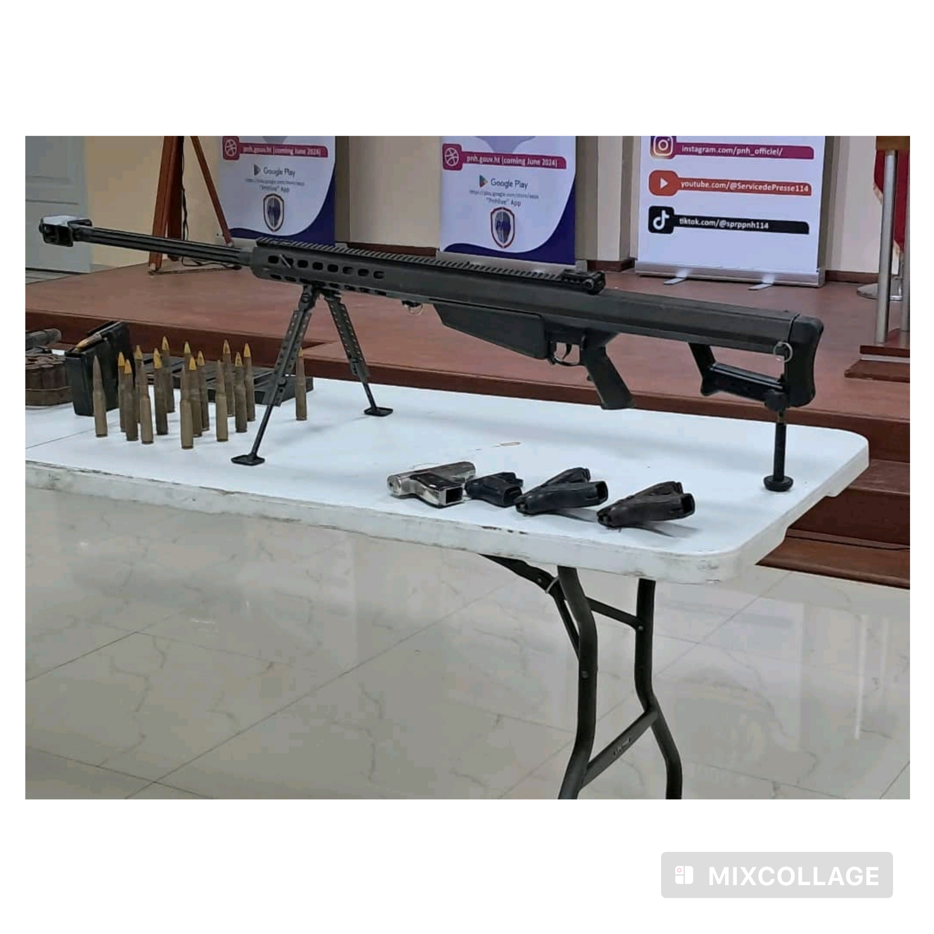 Croix-des-Bouquets: la PNH abat plusieurs membres du gang « 400 Mawozo » et saisit une arme de guerre
