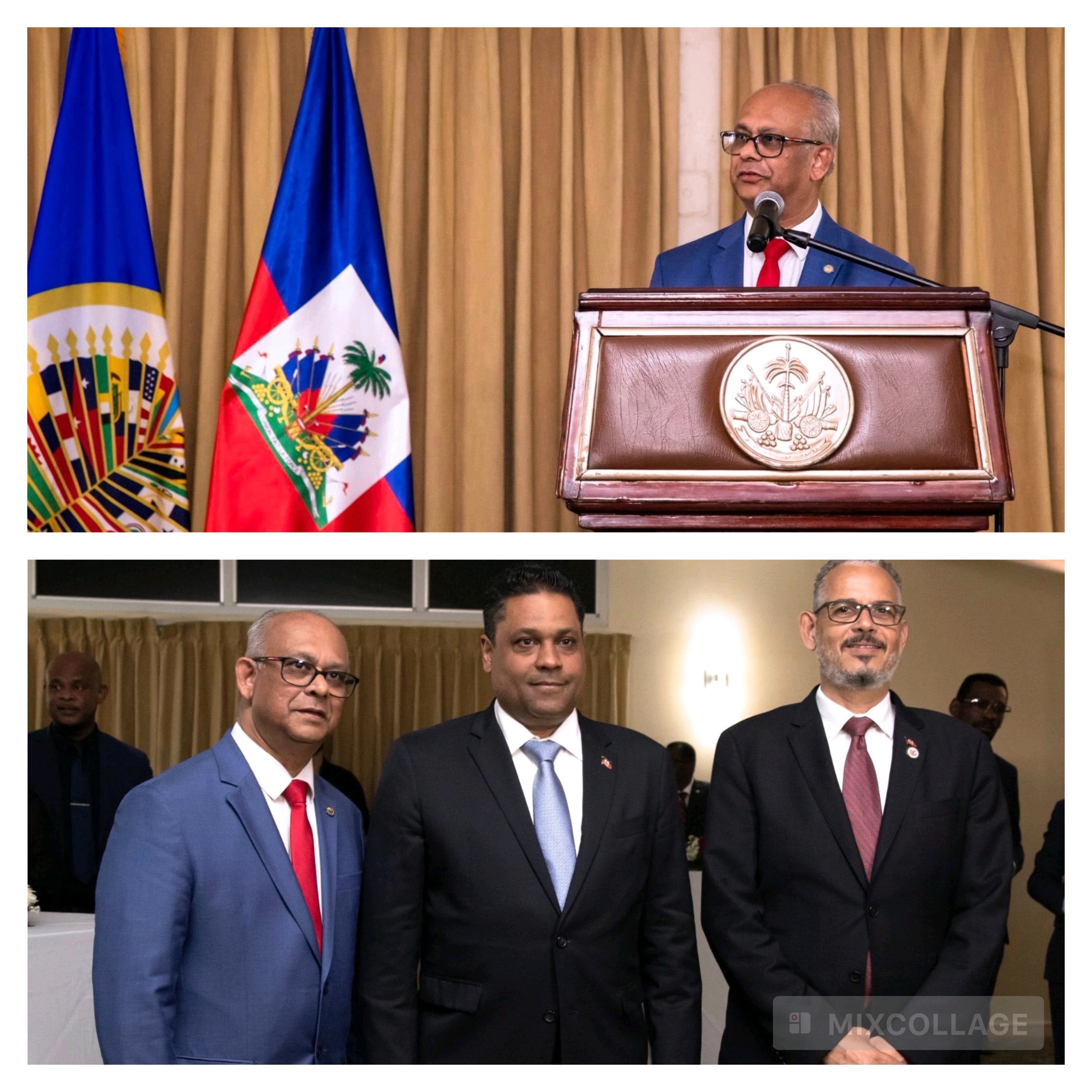 Albert Ramdin termine sa mission de deux jours en Haïti