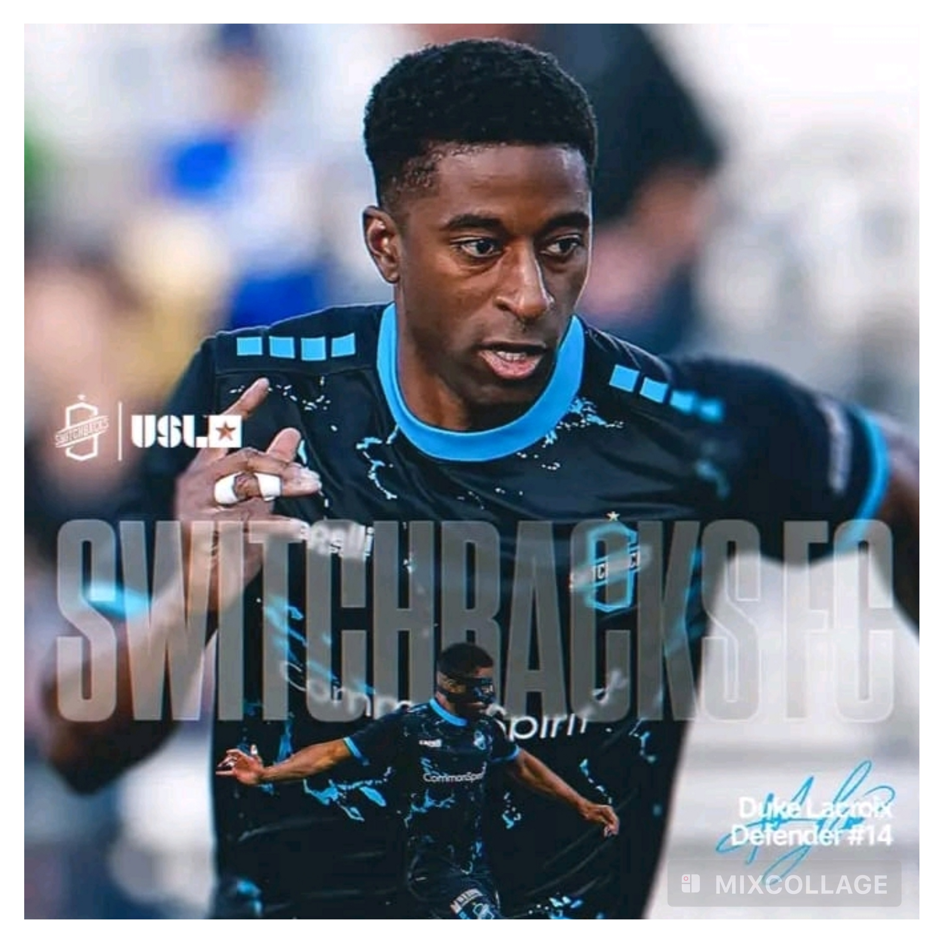Duke Lacroix prolonge d’un an avec le Colorado Springs Switchbacks FC.