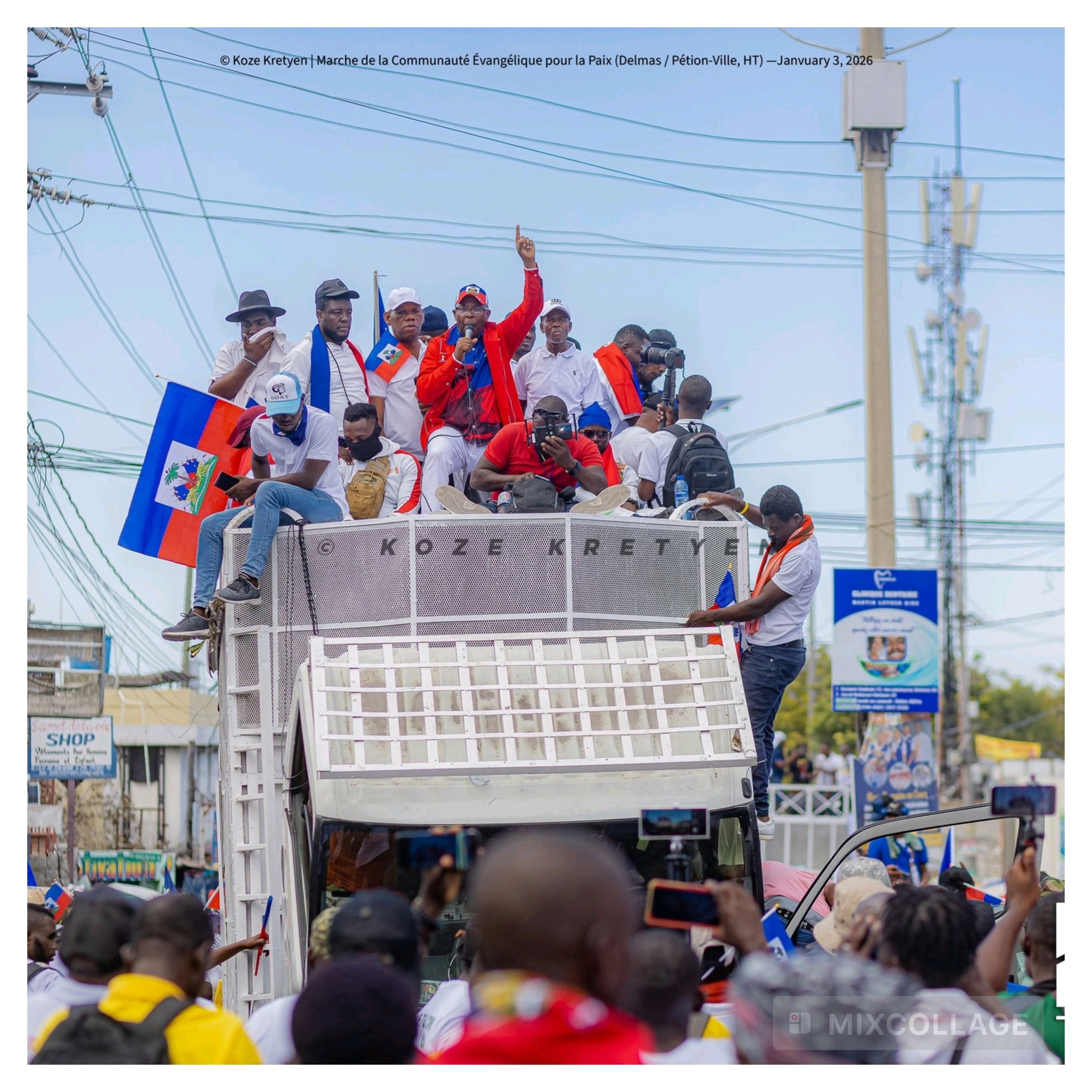 Des leaders religieux marchent pour la paix à Port-au-Prince