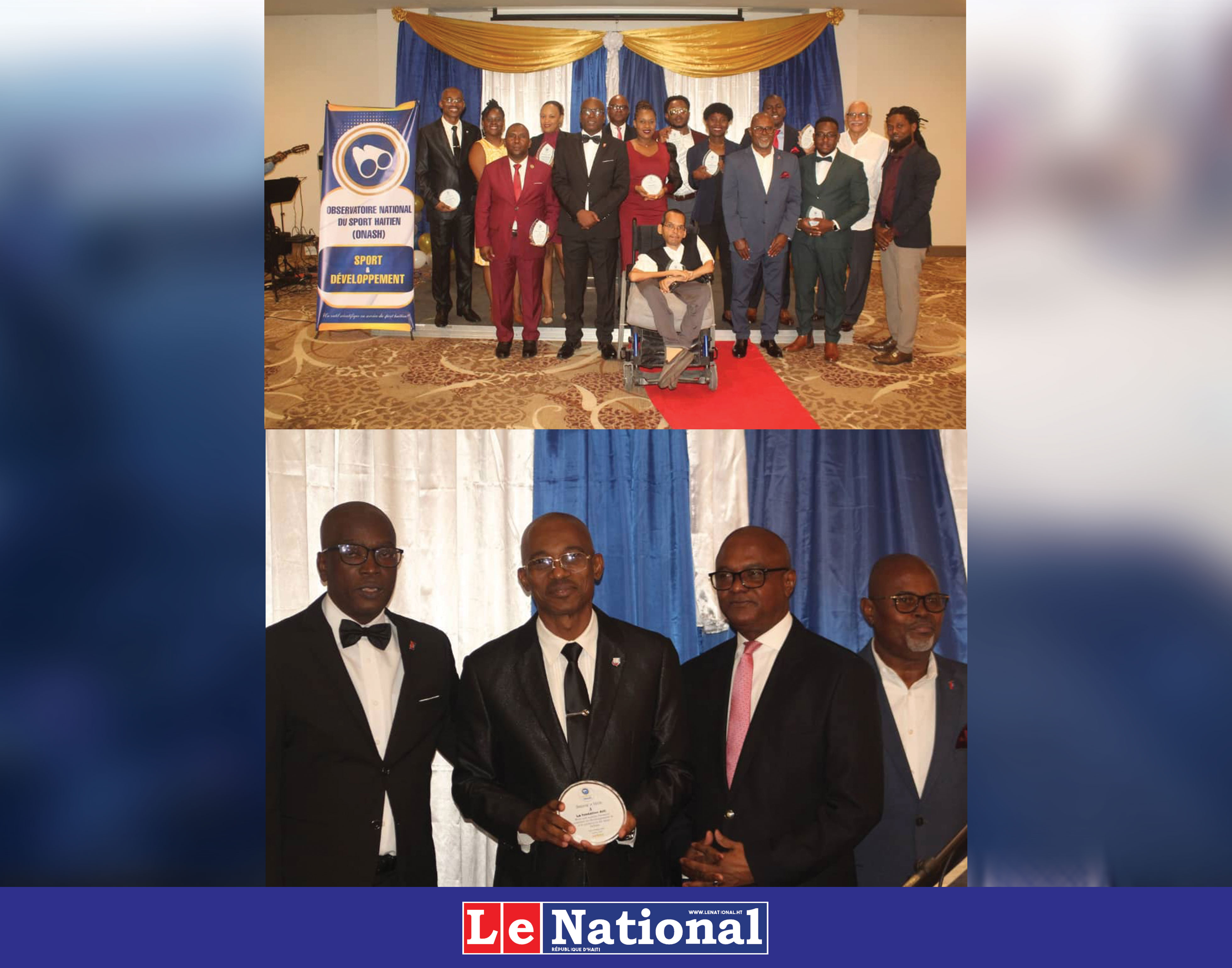L’ONASH célèbre l’excellence sportive haïtienne et rend hommage aux bâtisseurs de l’ombre
