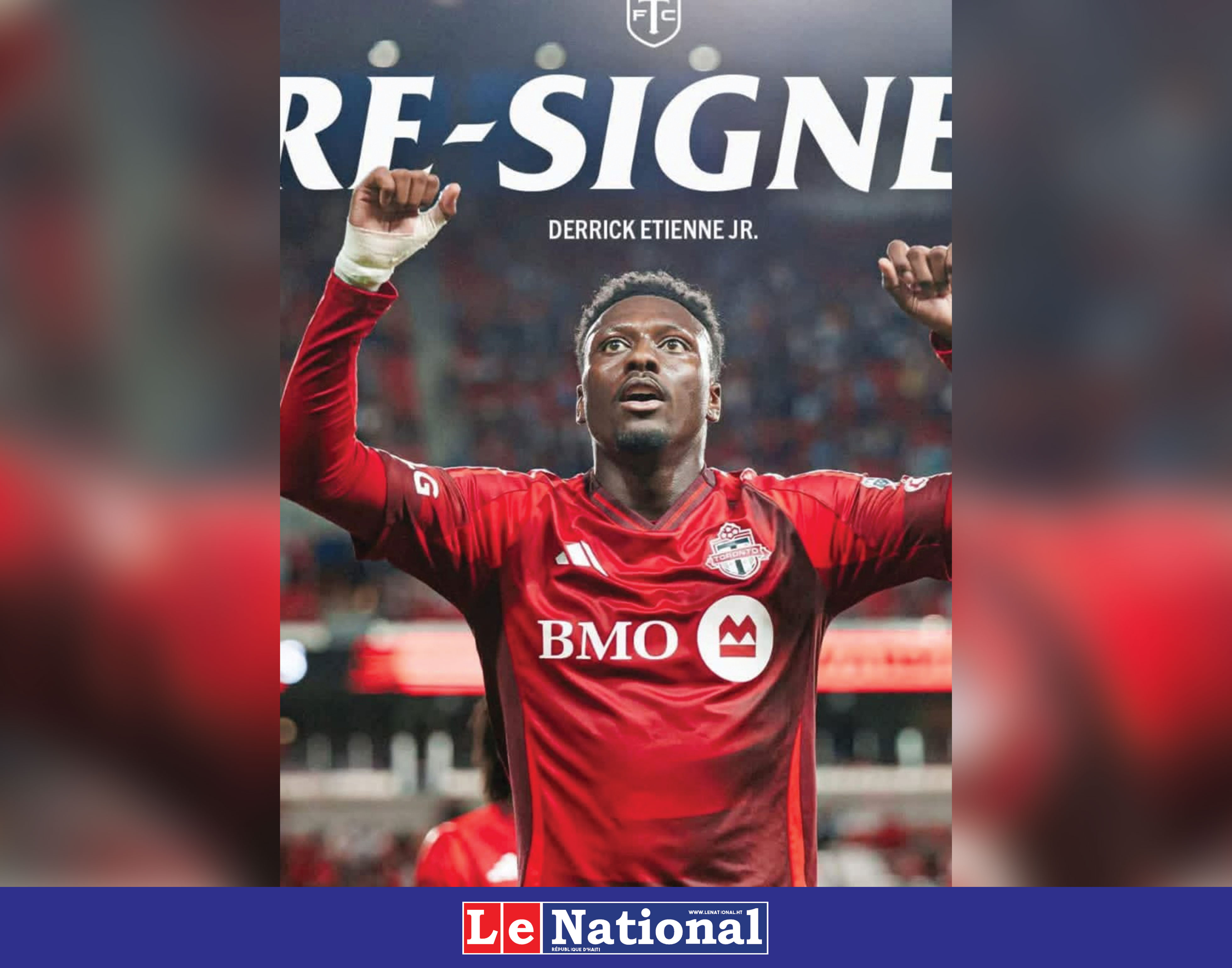 Derrick Etienne Jr. prolonge l’aventure avec le Toronto FC