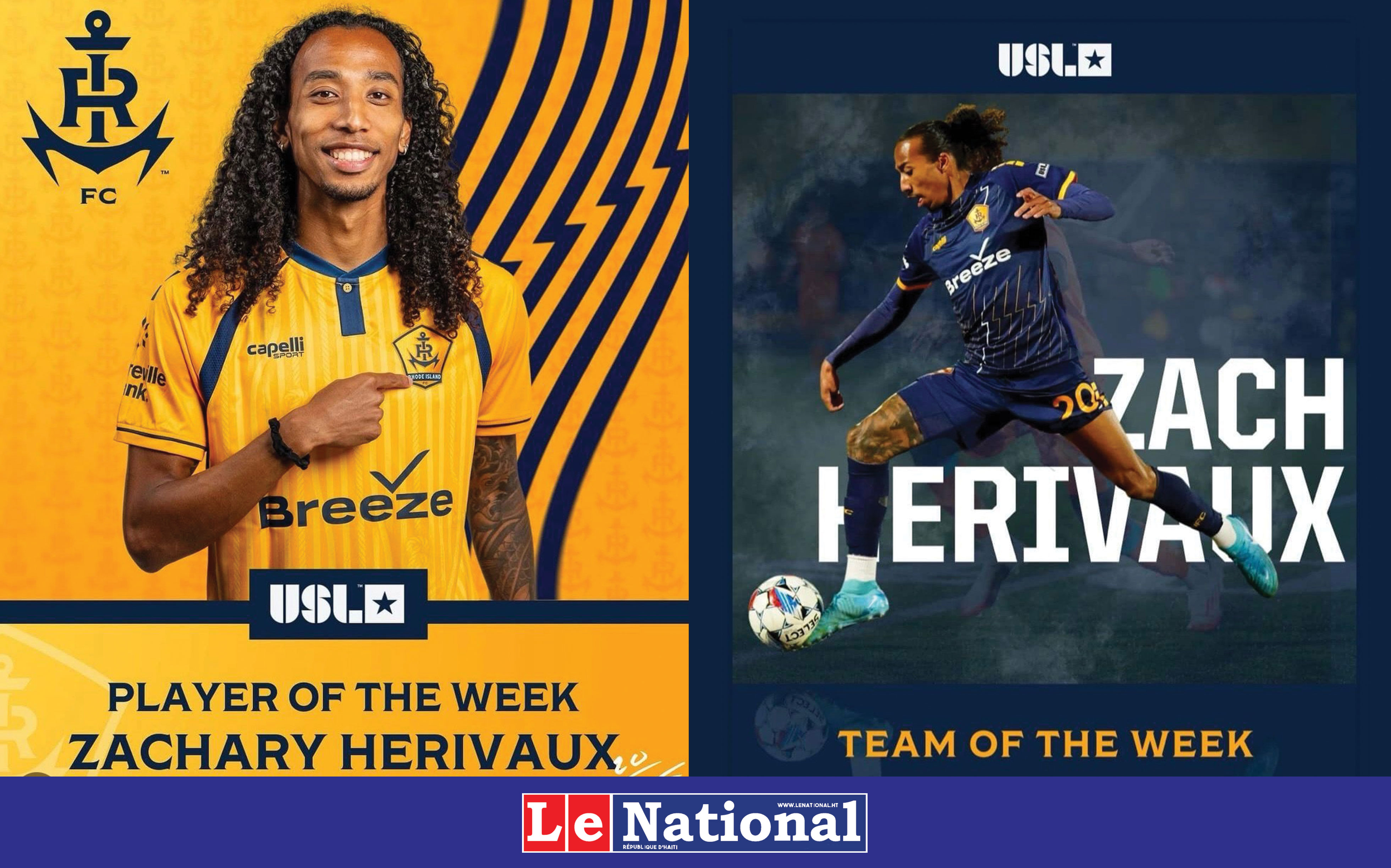 Haïti ne perd jamais quand Zachary Hérivaux est titulaire