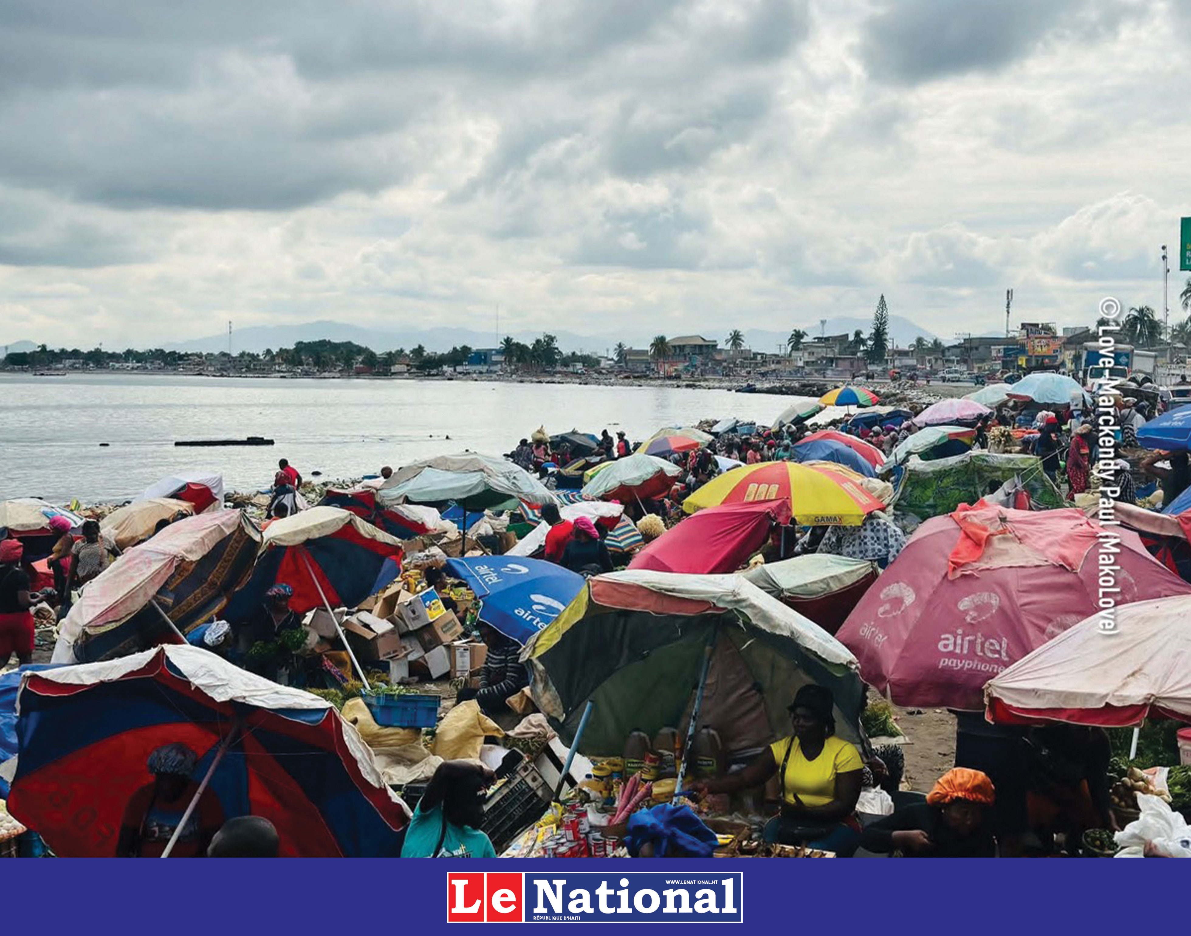 Les marchés informels à l’entrée Est de Cap-Haïtien