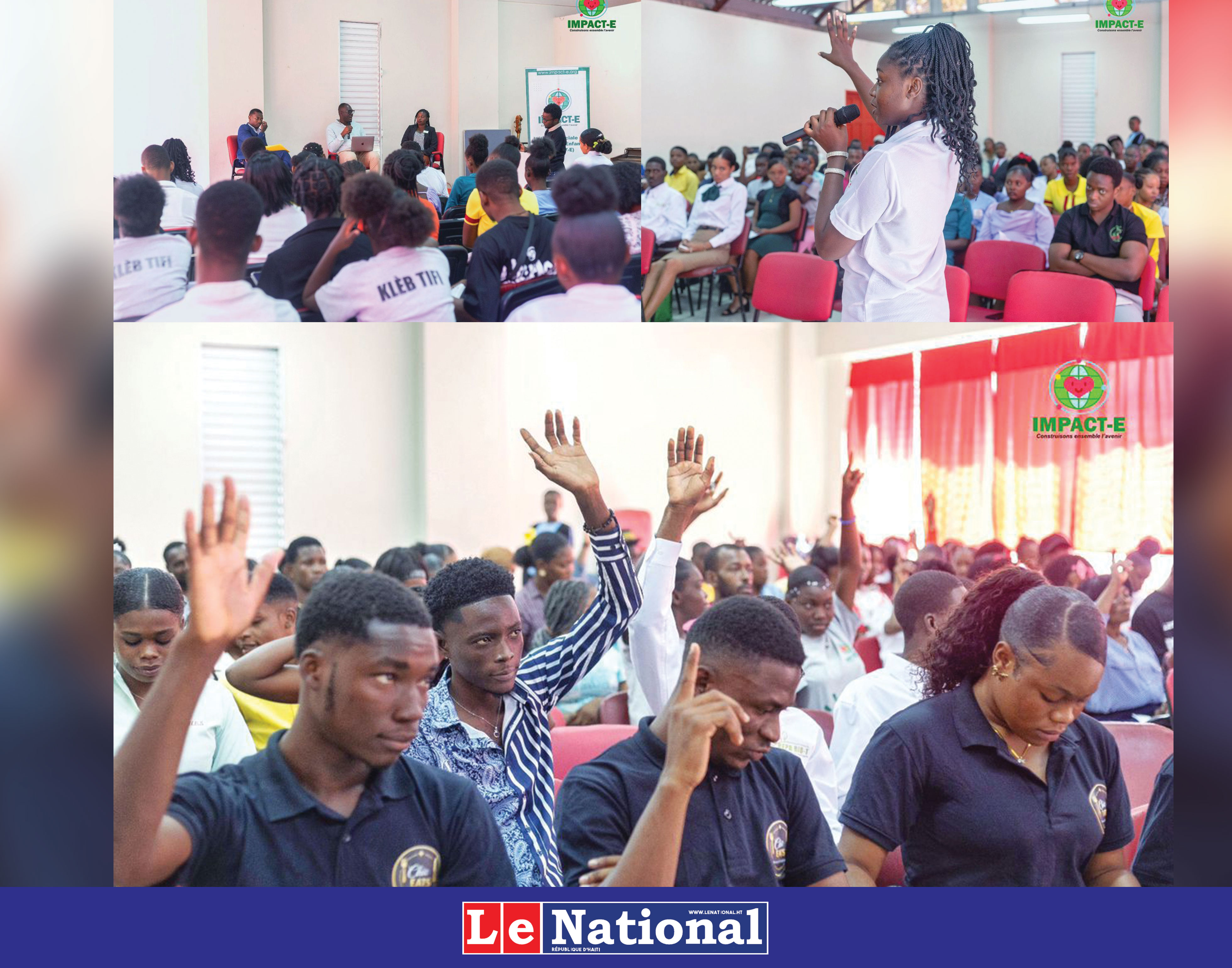 L’organisation IMPACT-E mise sur l’engagement citoyen et le leadership pour la transformation des jeunes à Cité Soleil