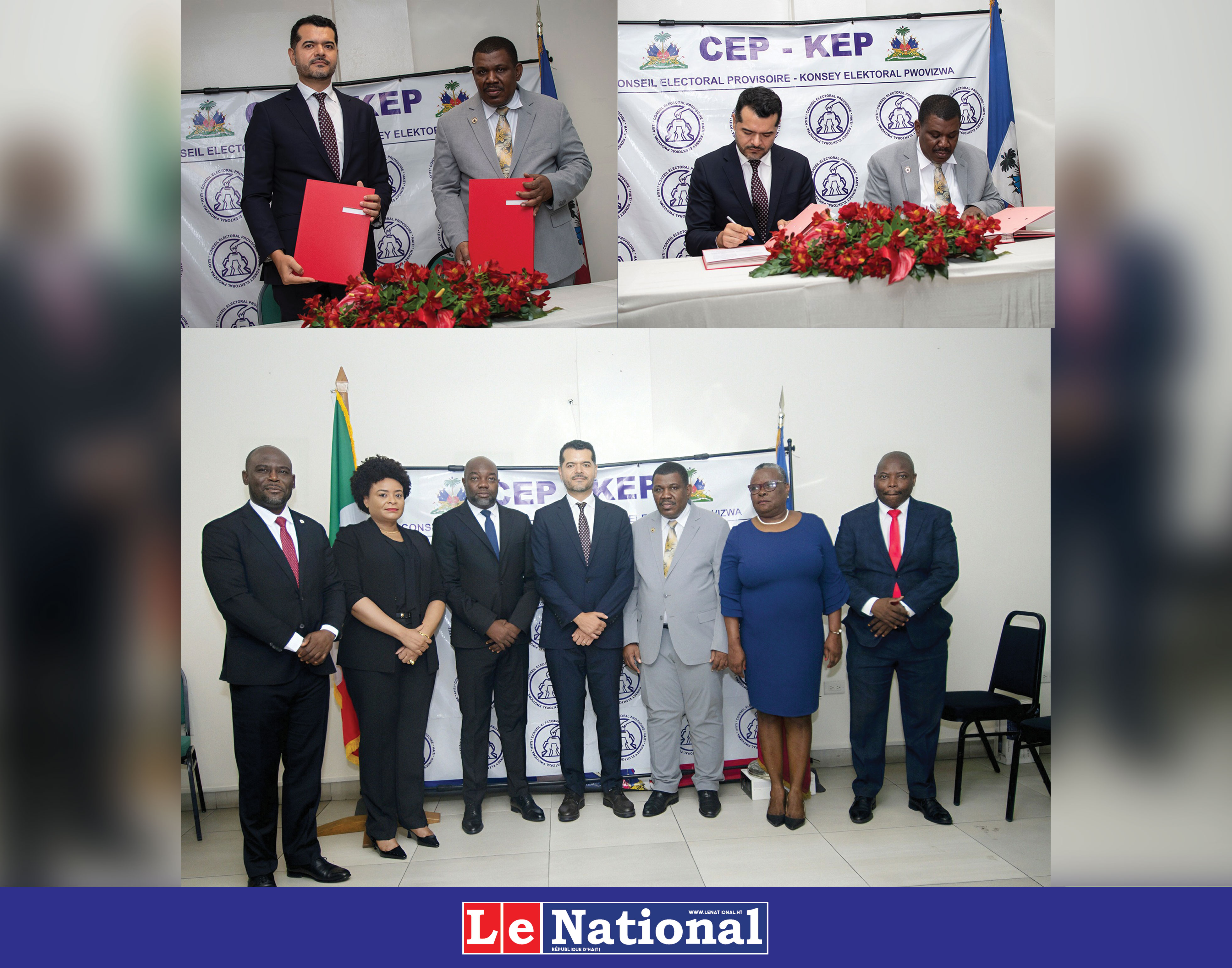 Haïti-Elections: Le CEP a paraphé un protocole d’accord avec l’Institut national électoral du Mexique