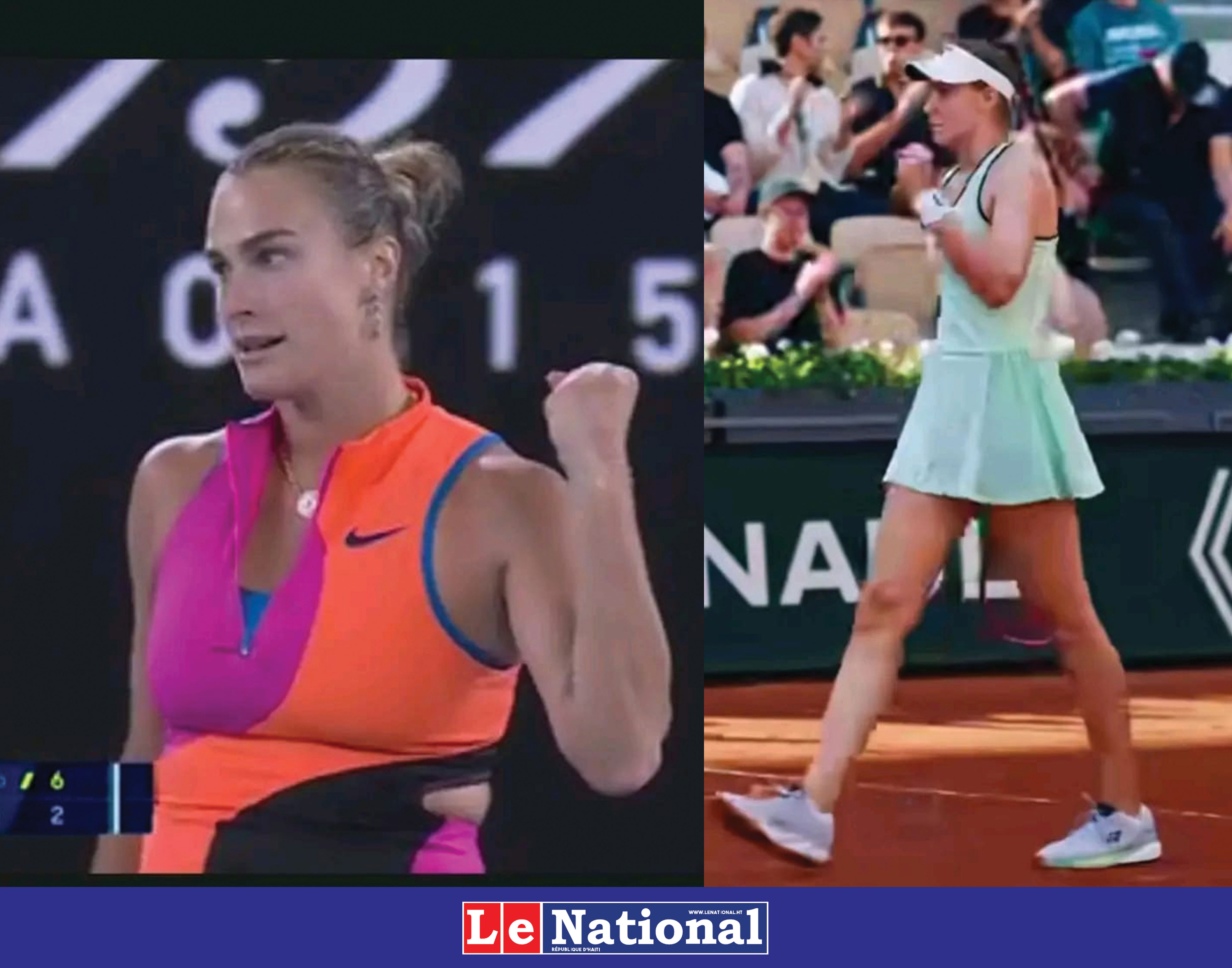 Sabalenka et Rybakina, duel au sommet à Melbourne