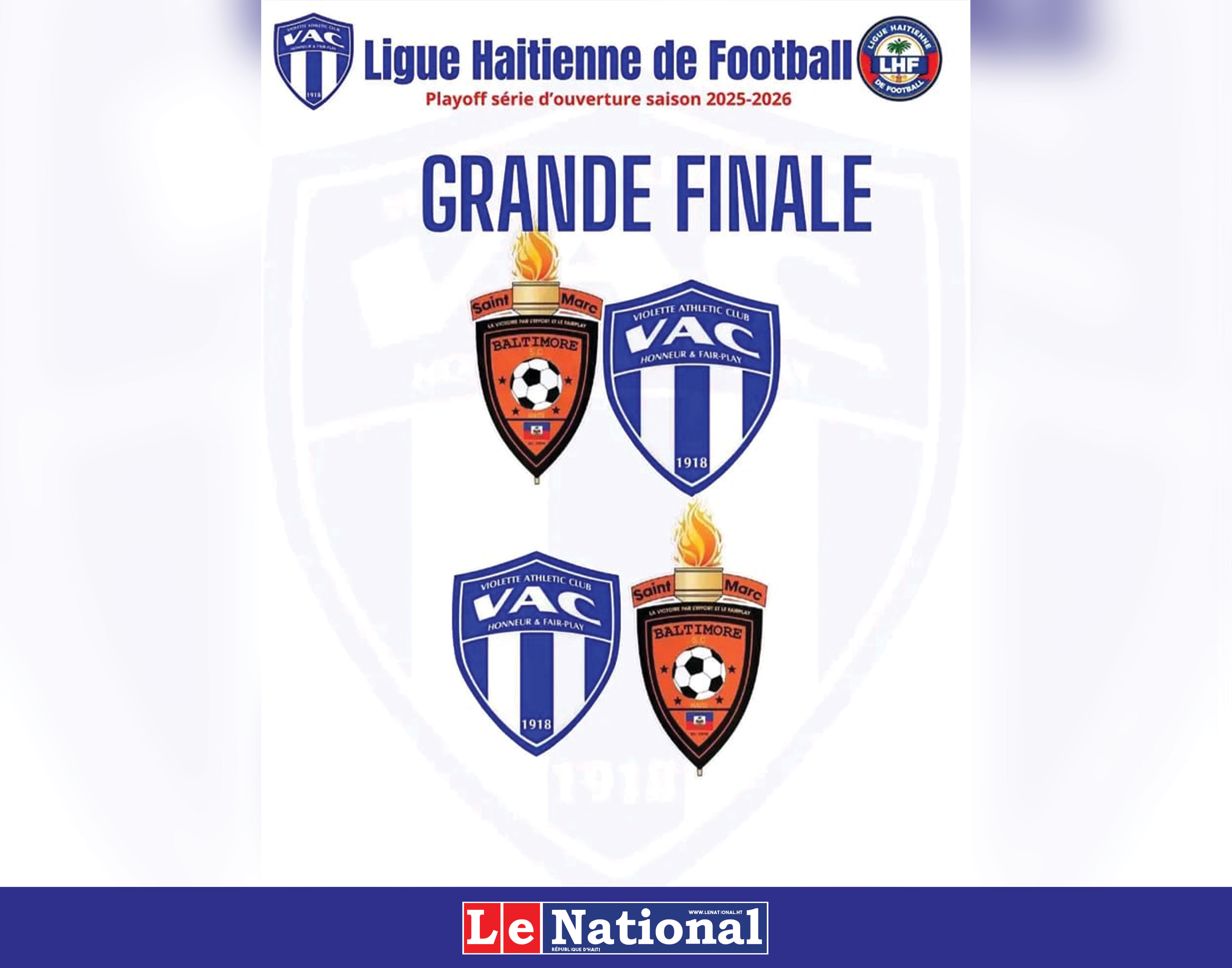 Baltimore SC rejoint Violette AC en finale !