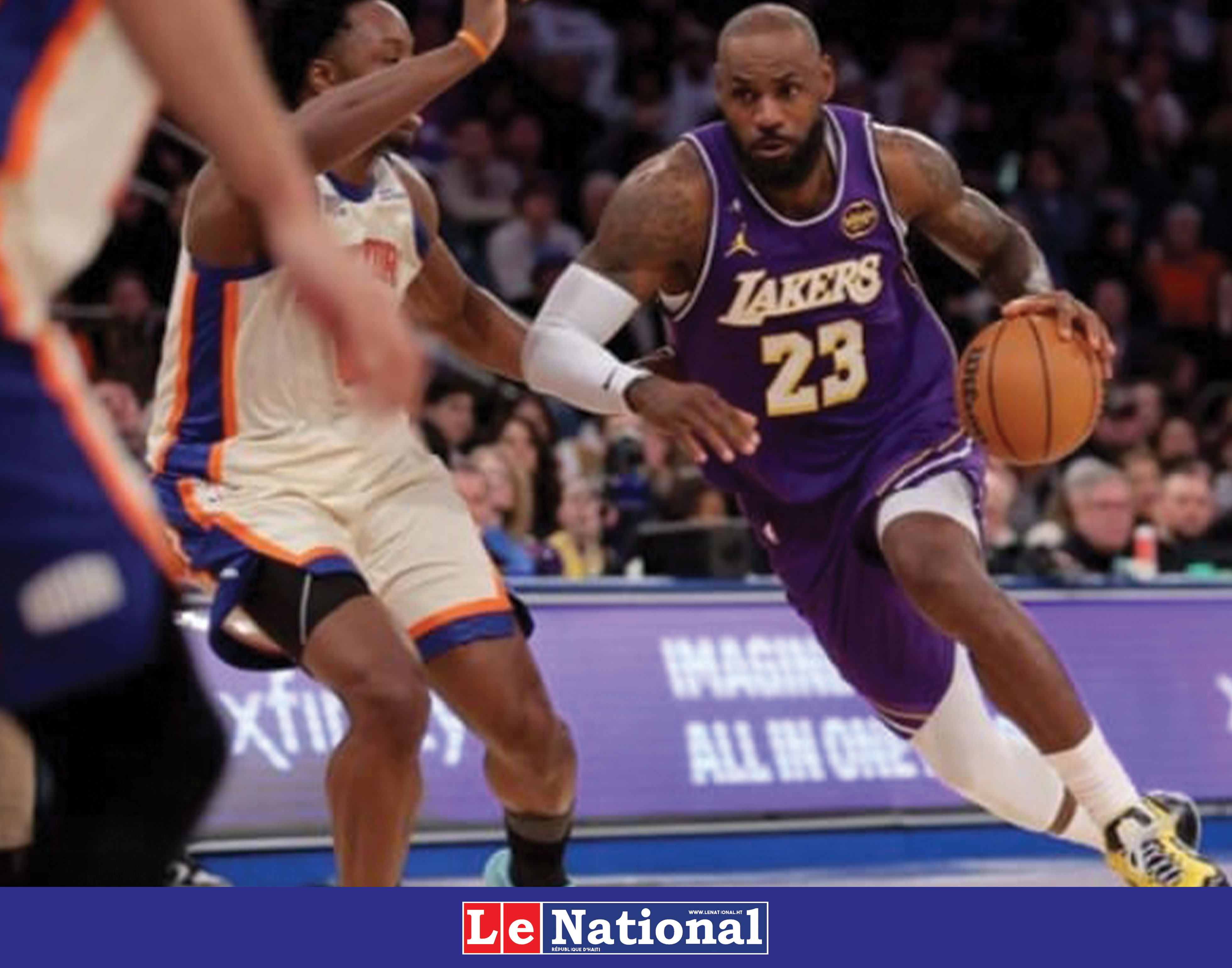 Avec LeBron James: le temps qui passe, la légende qui demeure