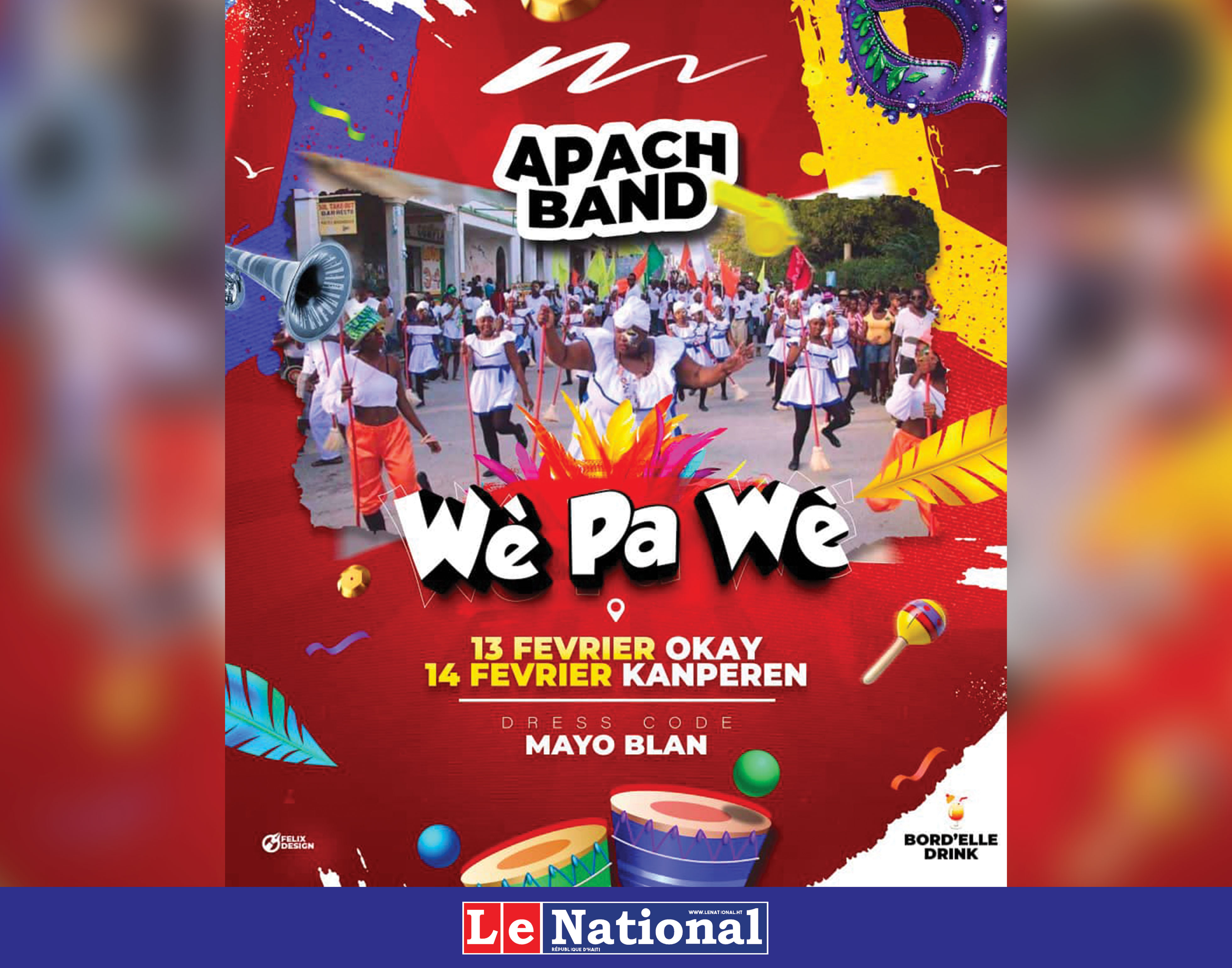 Apach Band: Le retour du roi ! Huit ans d'attente, la légende revient sur le parcours carnavalesque