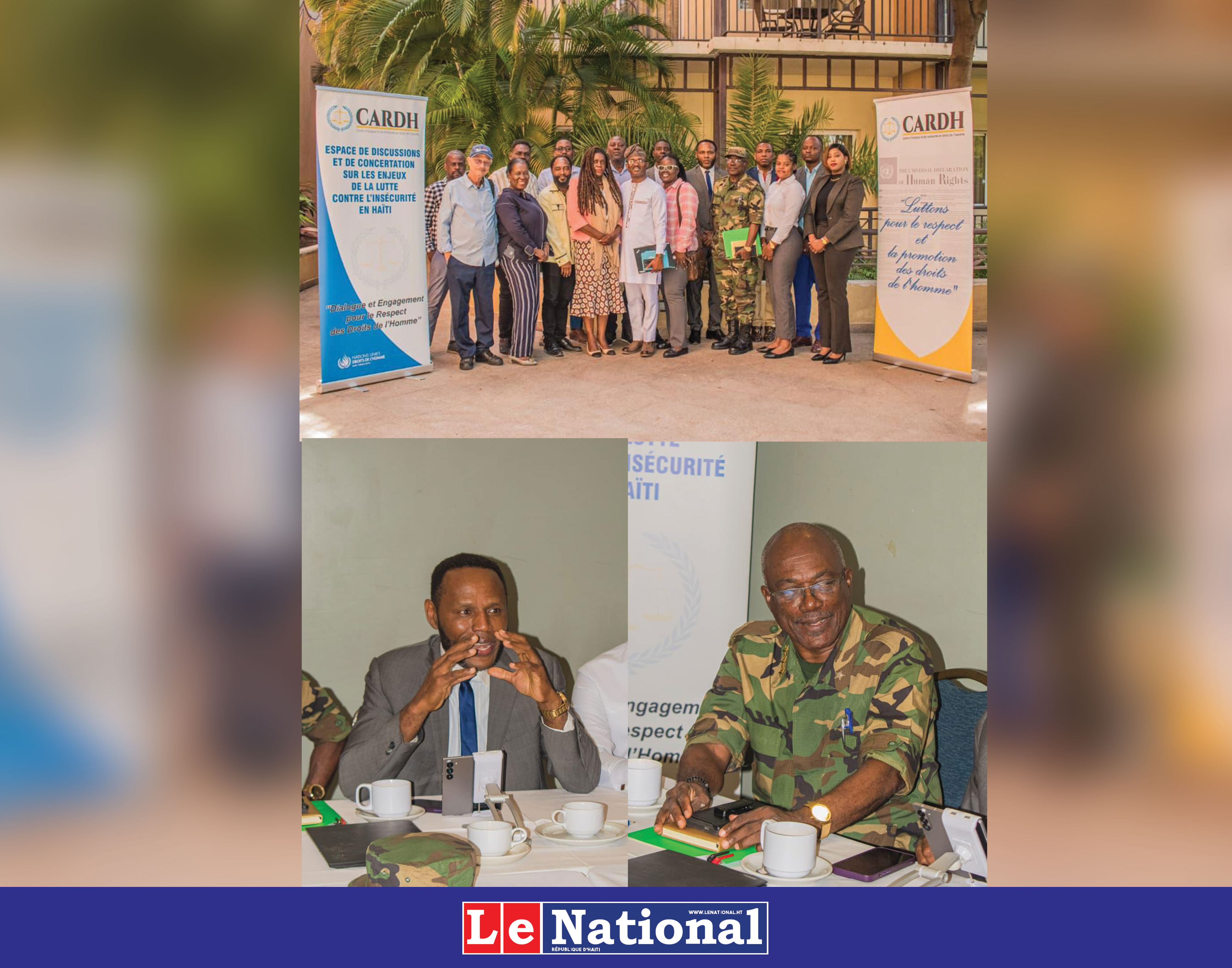 Cinquième réunion de la TSS : état des lieux des forces de sécurité et de la FRG