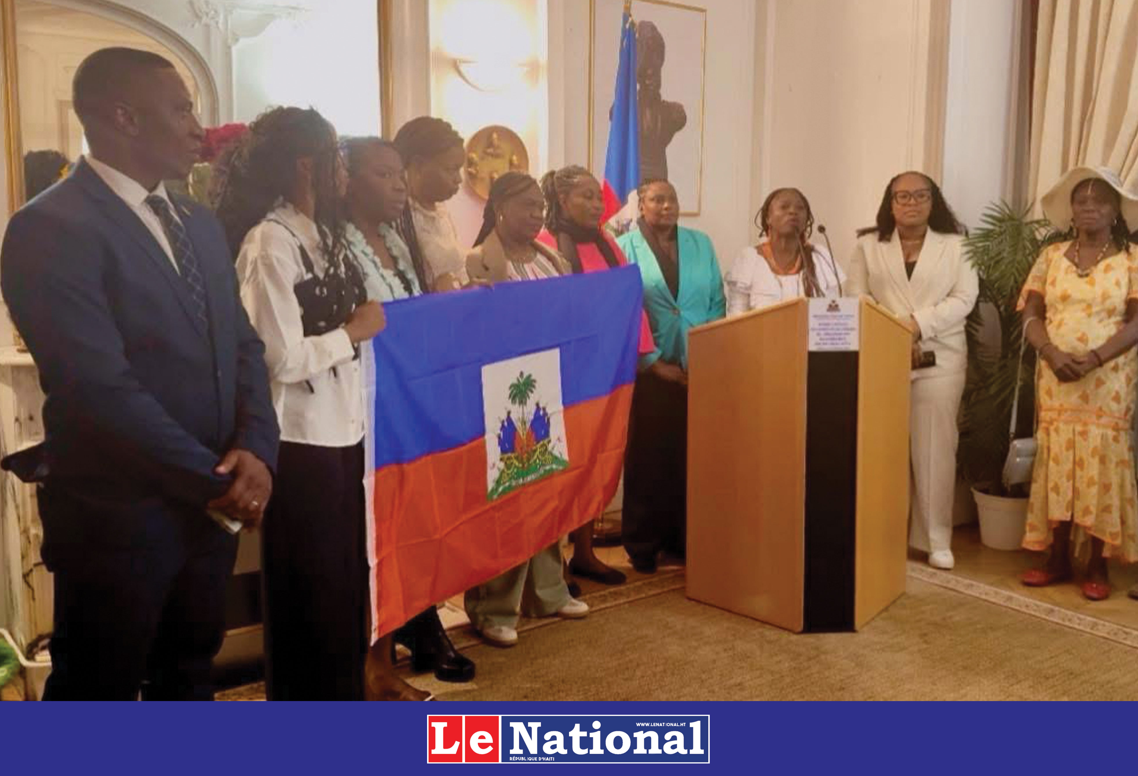 Rencontre à l’Ambassade d’Haïti à Paris