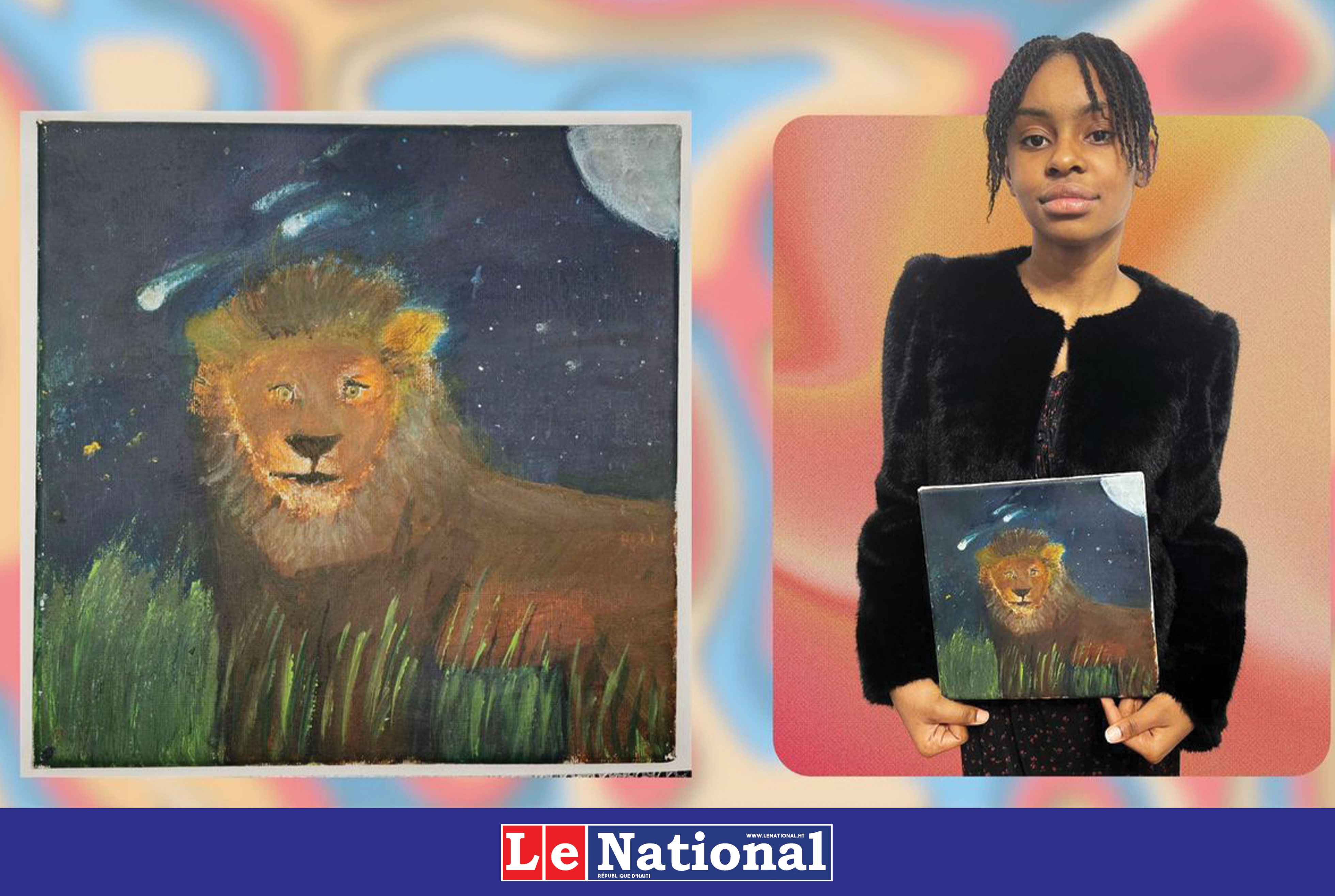 Giah, 14 ans, illumine Haïti sur la scène de America’s Most Artistic Kid