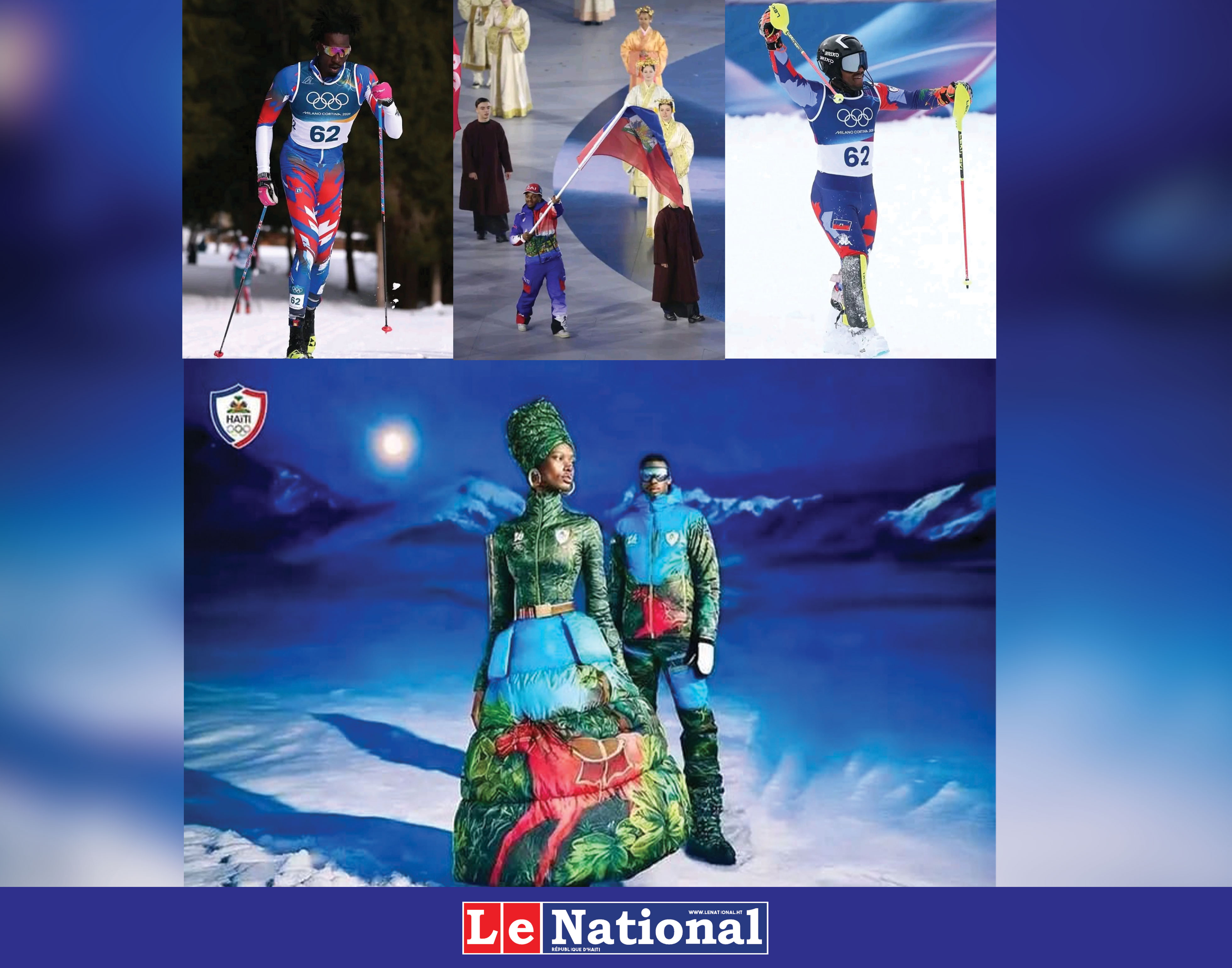 Quand Haïti illumine Milan-Cortina : performance, élégance et fierté nationale