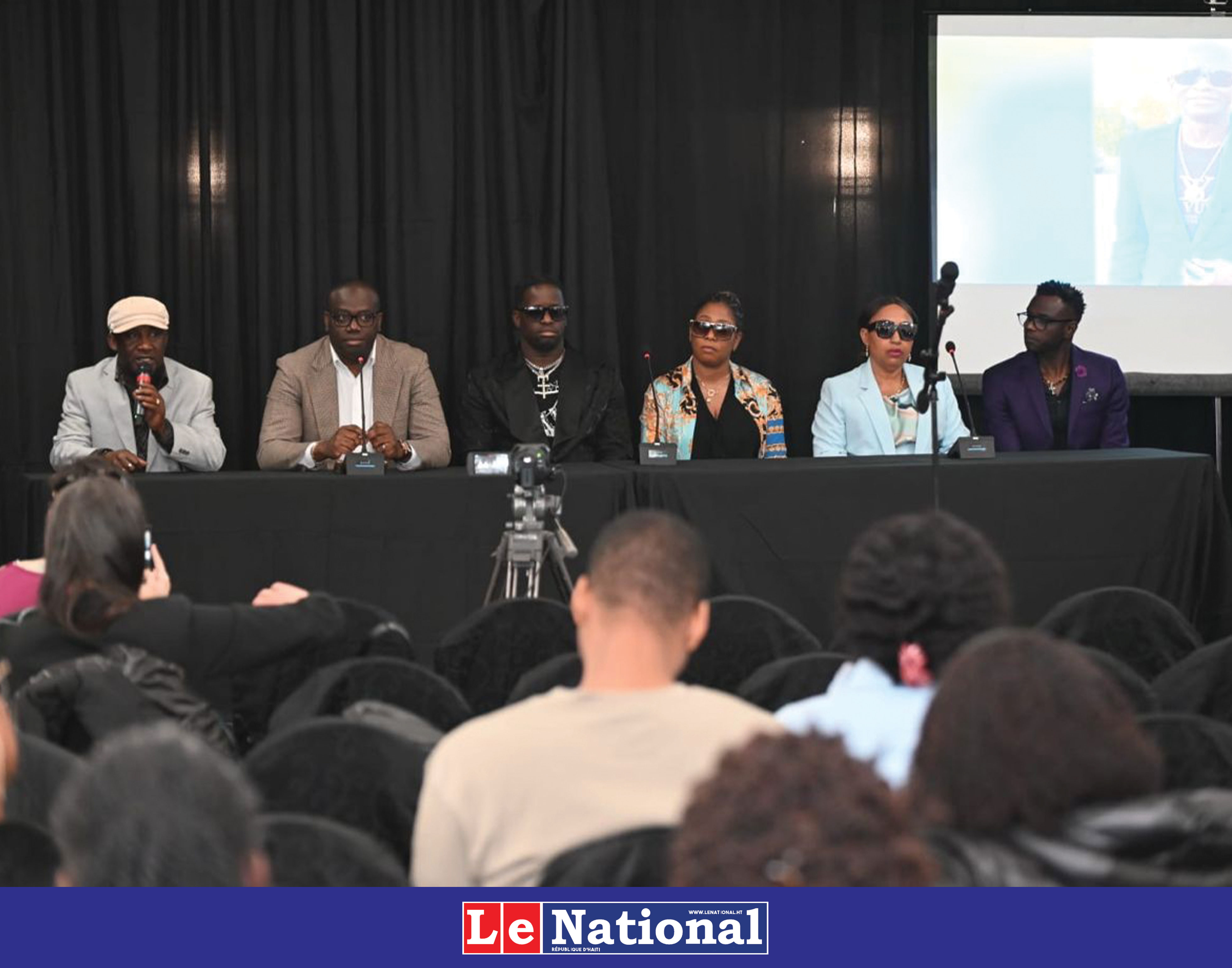 Conférence de presse hommage à l’artiste Joseph Dieudonné Larose tenue à Montréal  par ses héritiers sur la gestion de ses droits patrimoniaux et moraux