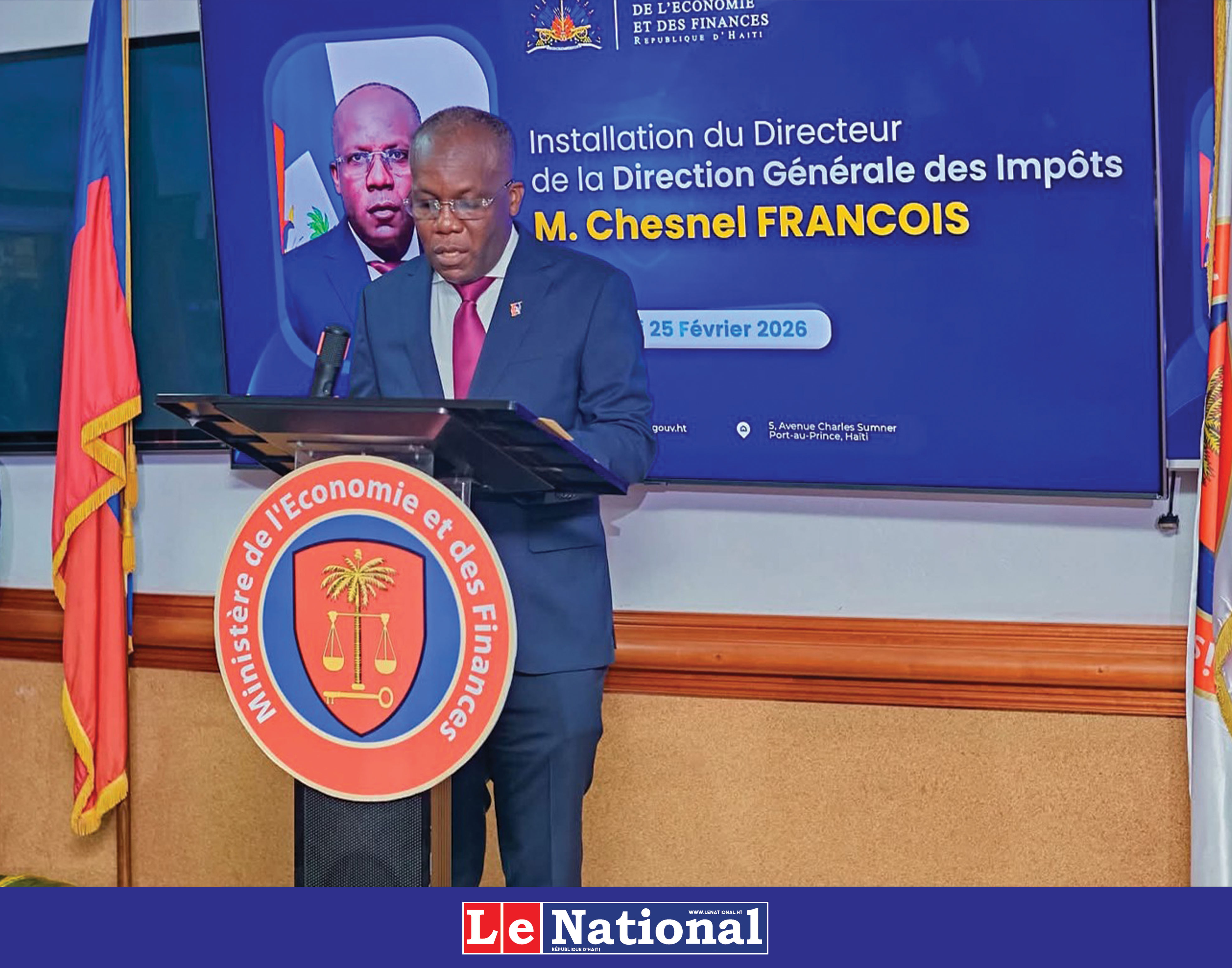 Chesnel François prend les rênes de la DGI