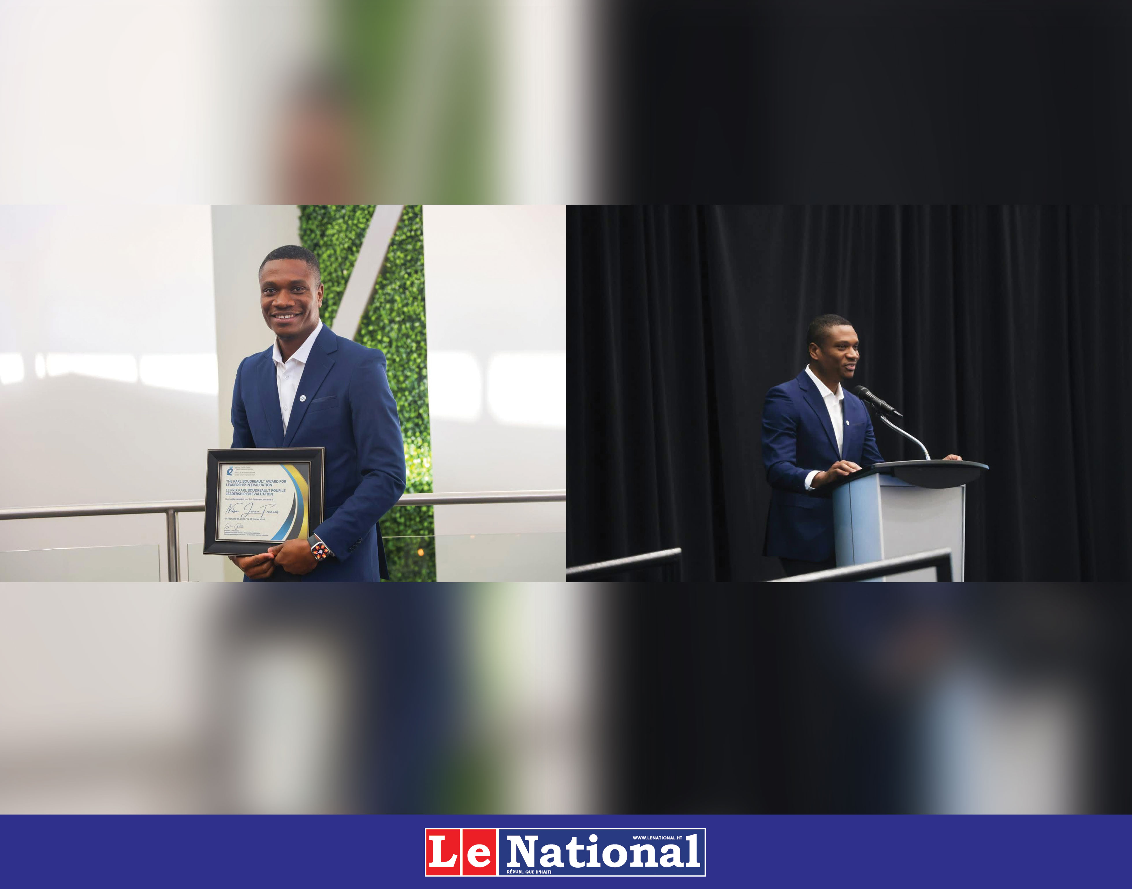 De Jacmel à Ottawa : l’ascension internationale de Nelson Jean-François, lauréat du Prix Karl Boudreault