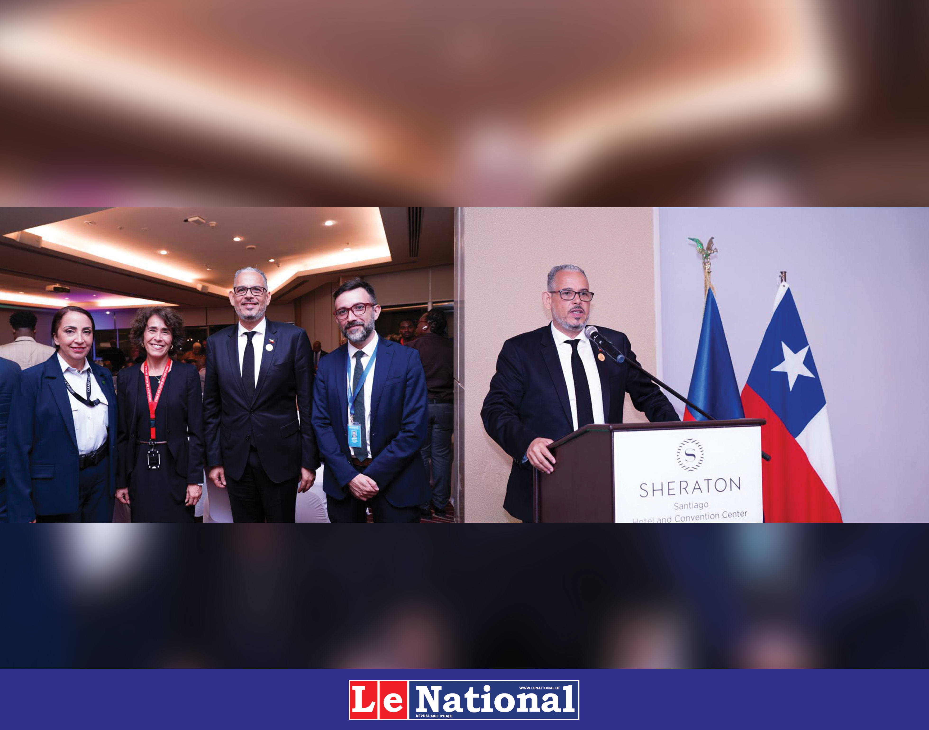En voyage au Chili, le Premier ministre Alix Didier Fils-Aimé multiplie les rencontres