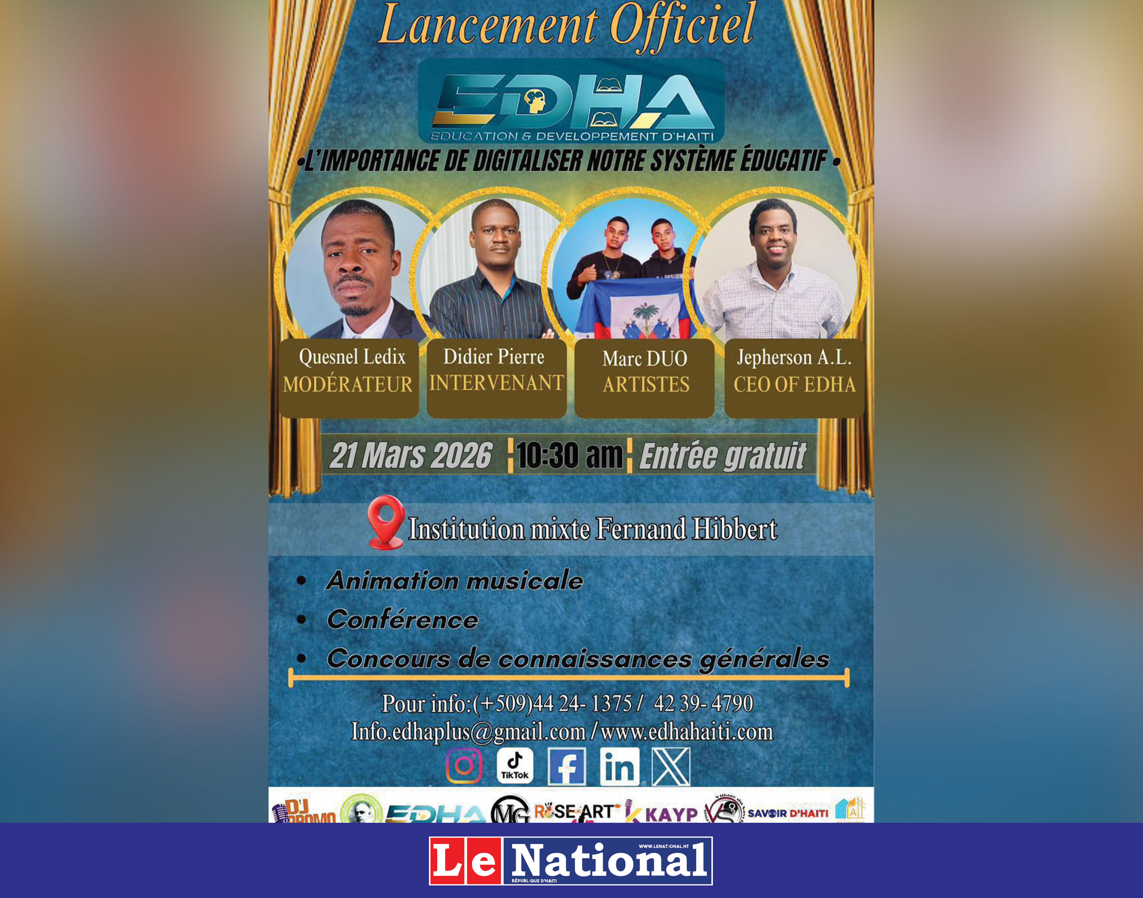 Éducation en Haïti : vers une refondation numérique concertée