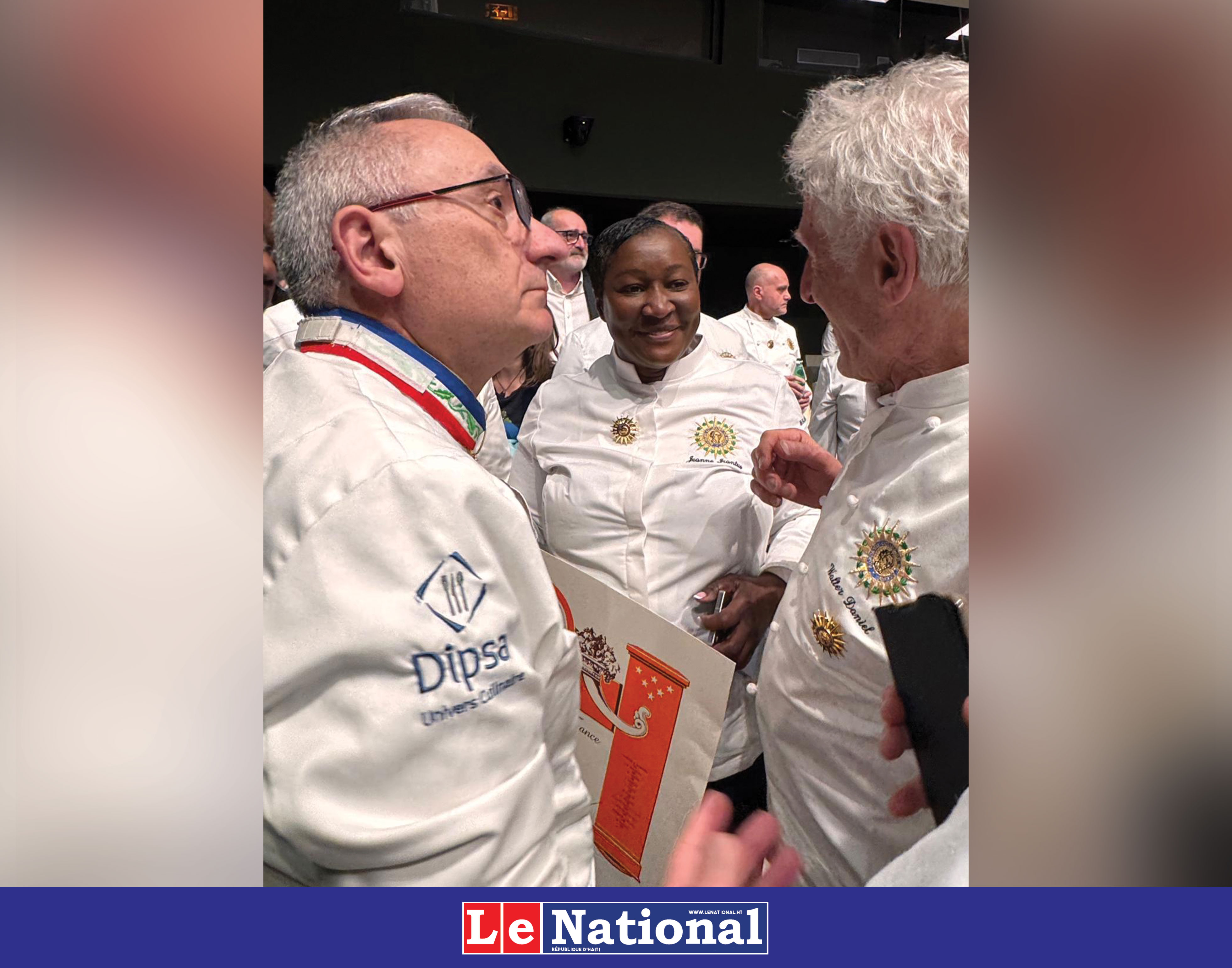 Haïti à l’honneur : Carline Jeanne Irantus intronisée en France