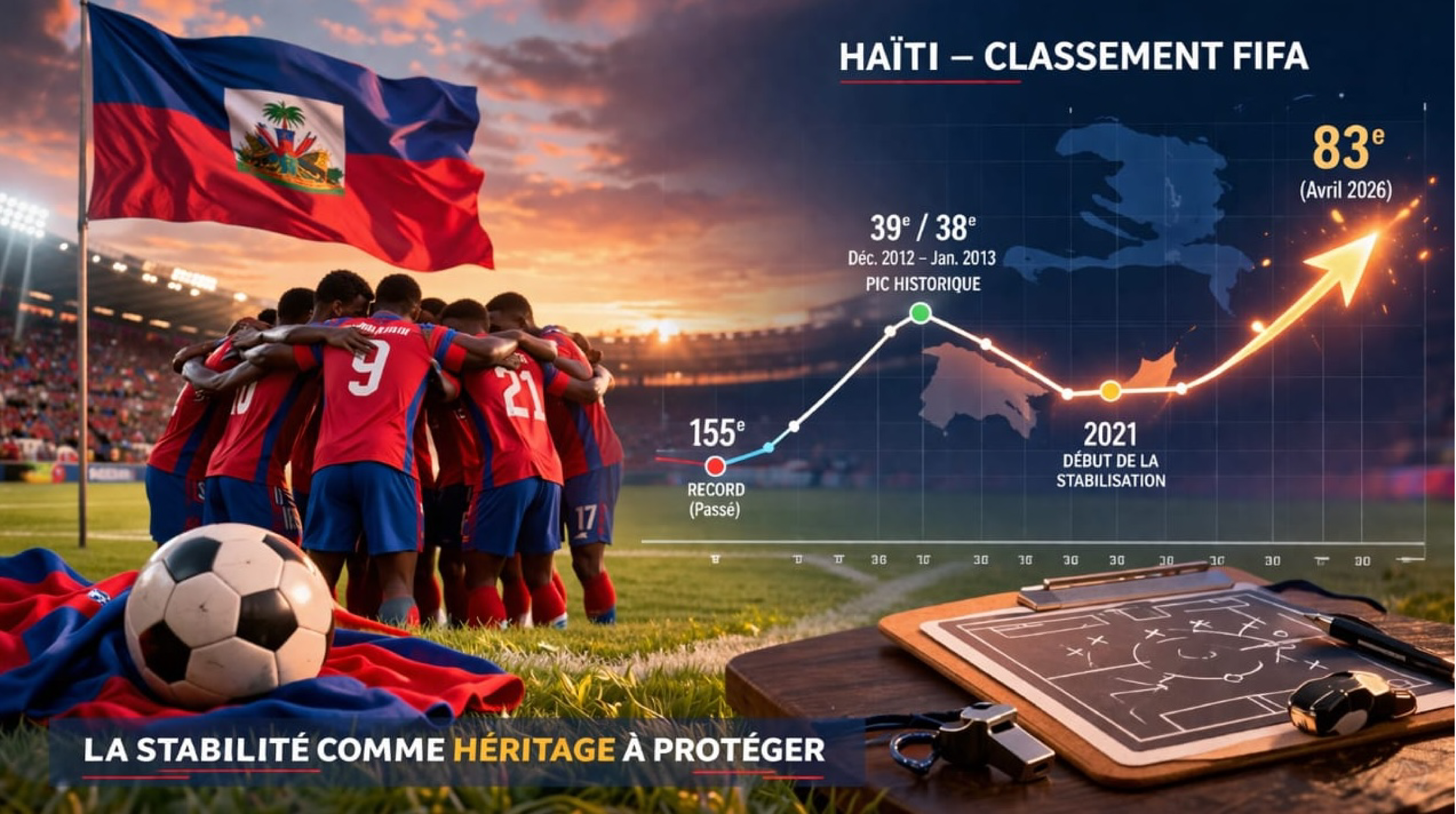 Les grenadiers à la lumière du classement fifa