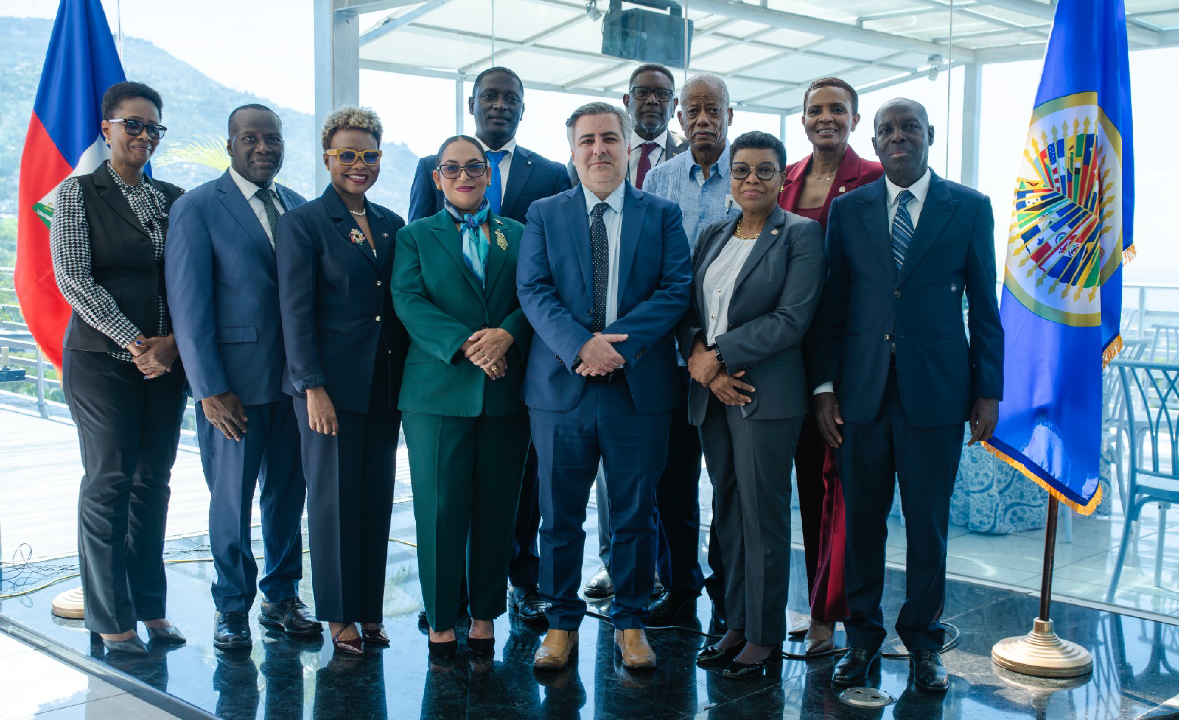 Cérémonie en l’honneur du représentant spécial de l’OEA en Haïti