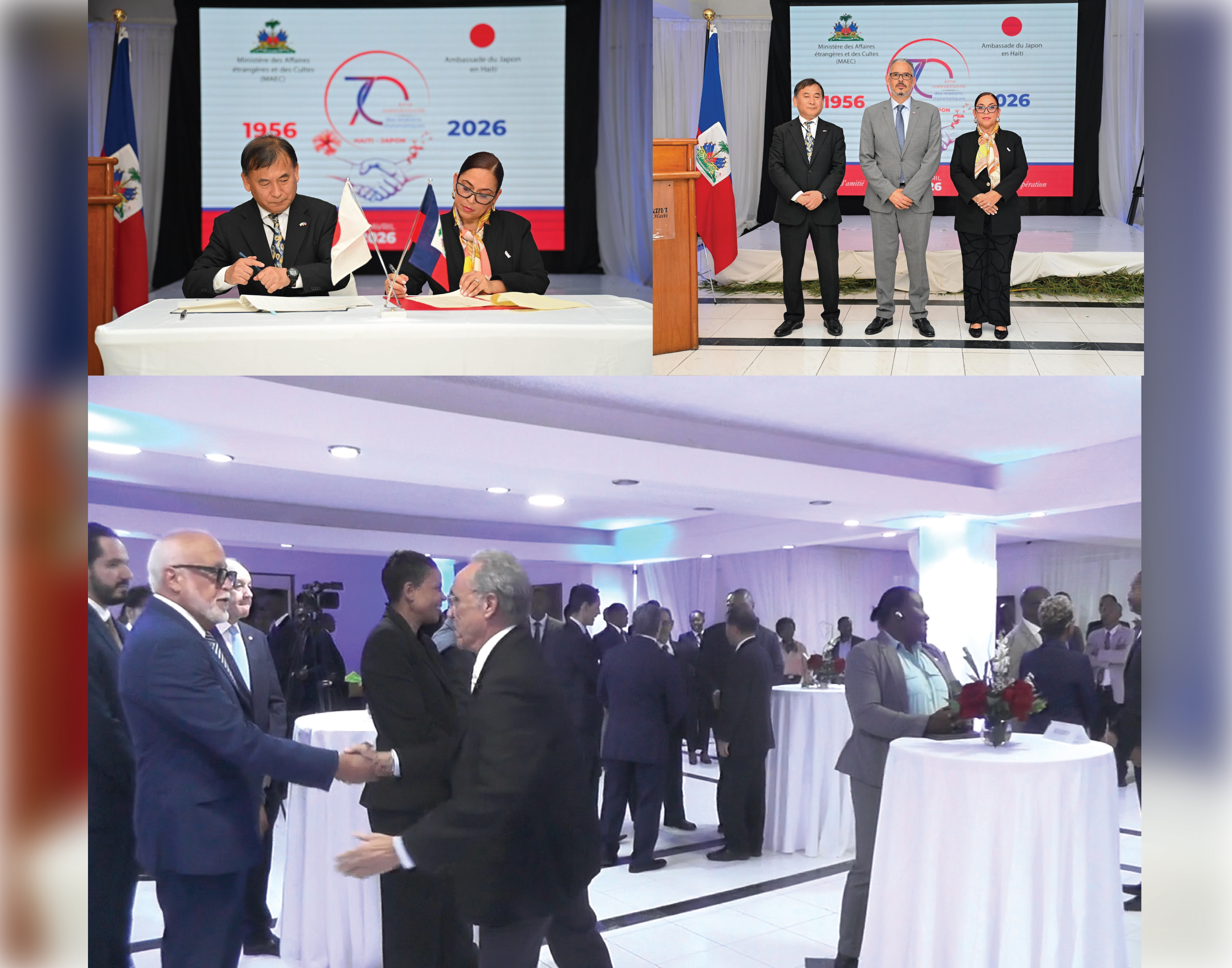 Haïti et le Japon célèbrent 70 ans de relations diplomatiques