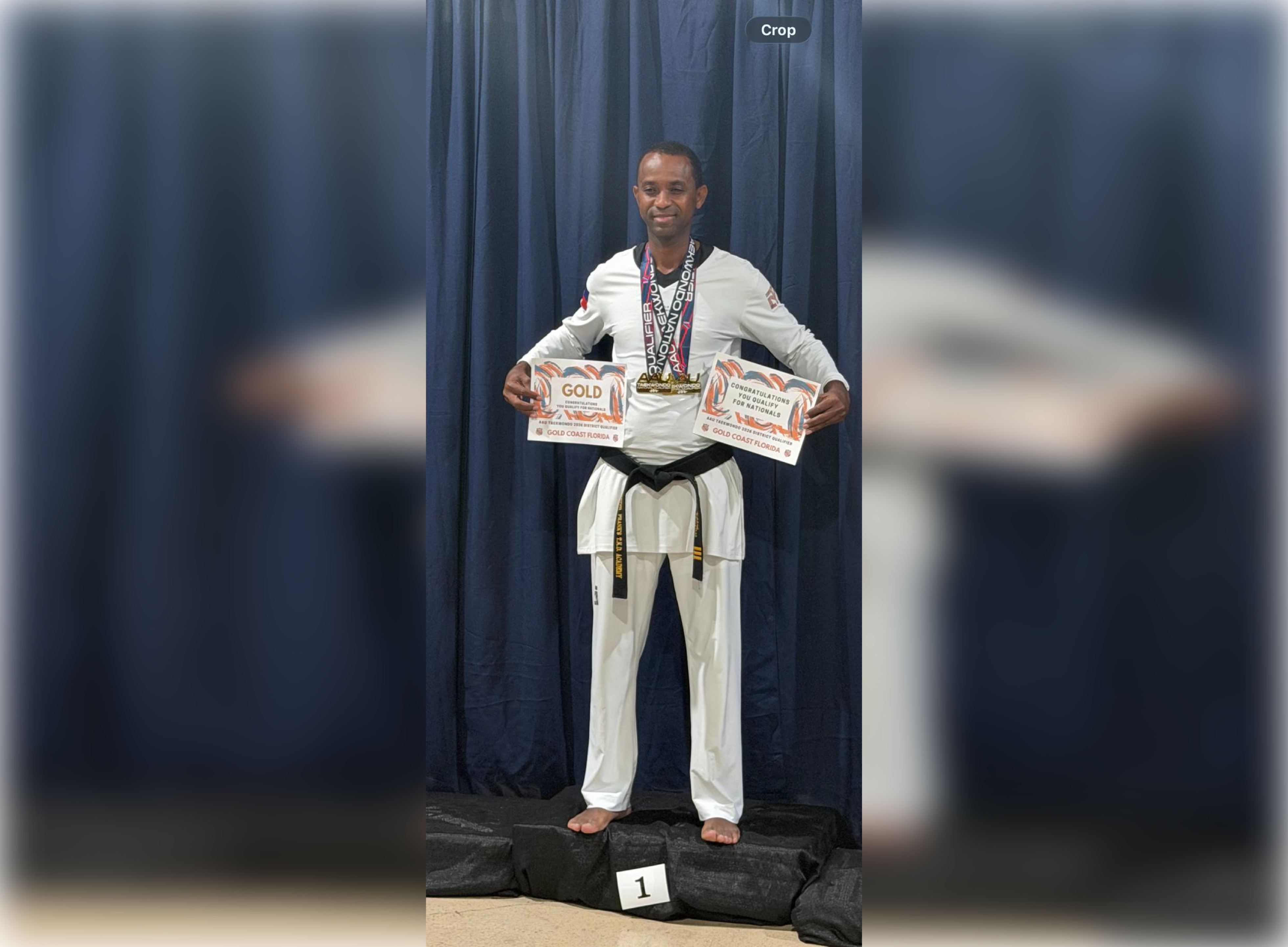 Otniel Moïse se qualifie pour les Championnats nationaux AAU aux États-Unis avec deux médailles d’or !