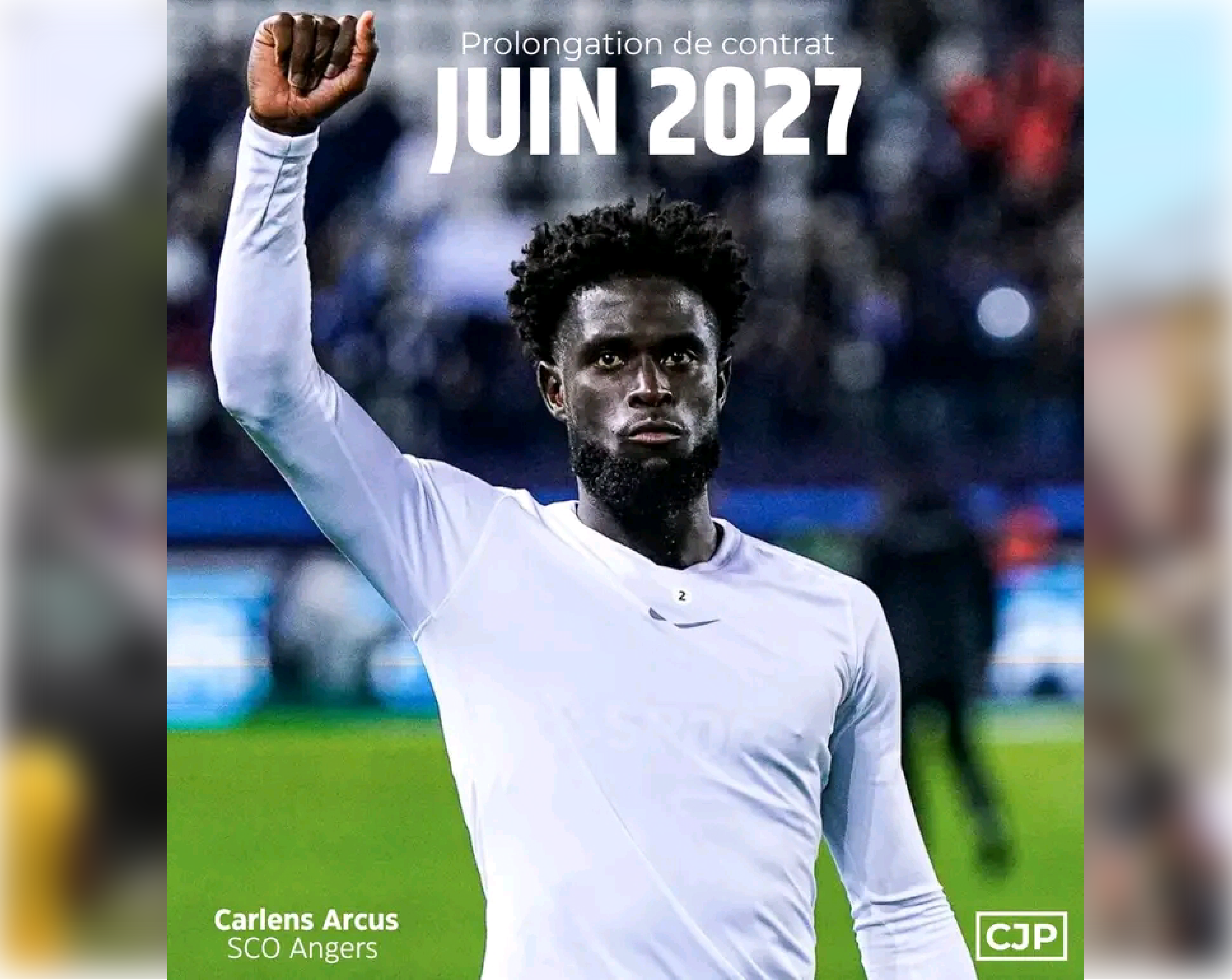 Carlens Arcus prolonge son contrat avec le SCO Angers !