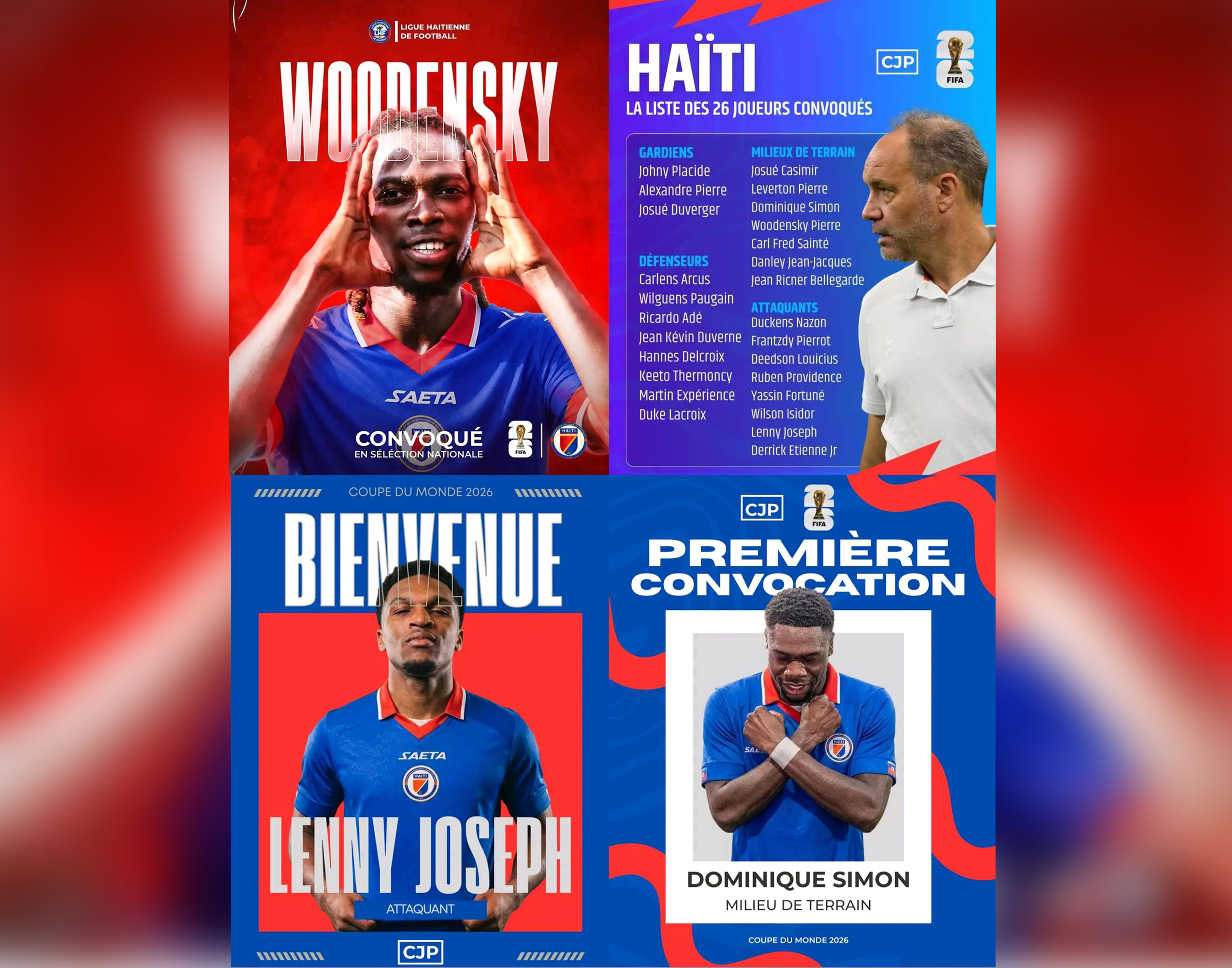 Sébastien Migné dévoile sa liste définitive de 26 joueurs, avec deux nouveaux venus !