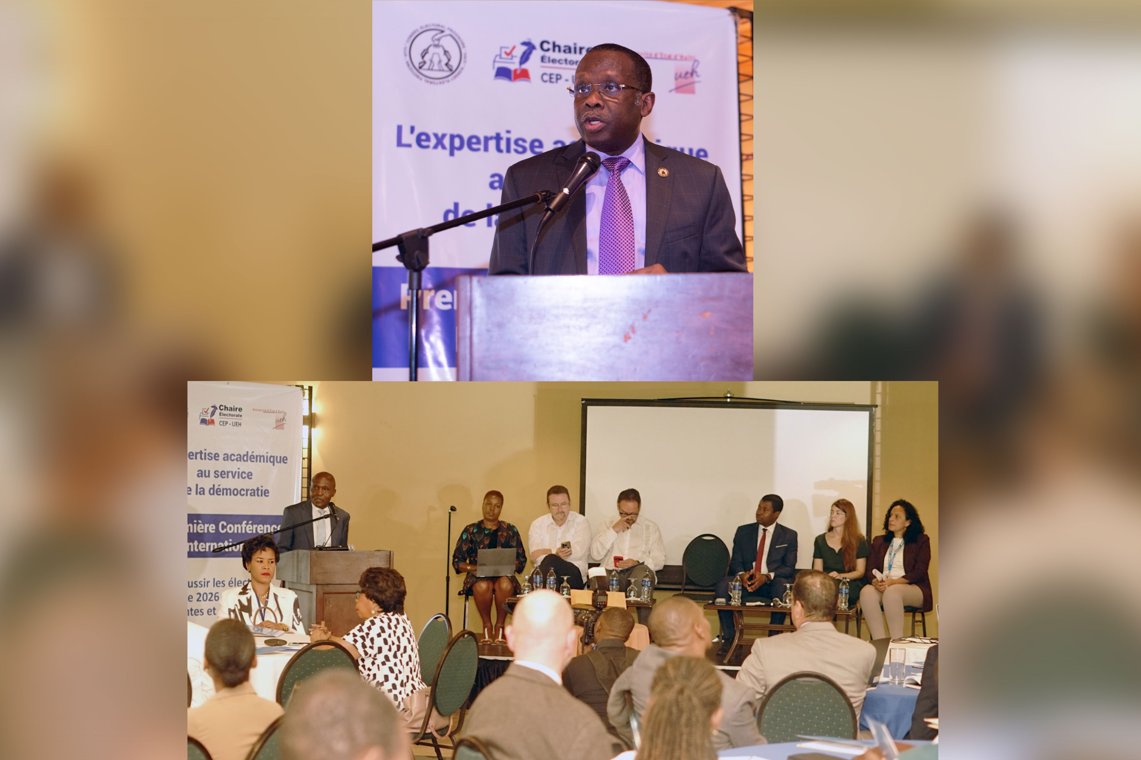 CEP et UEH: Première conférence internationale de la Chaire électorale autour des prochaines élections 