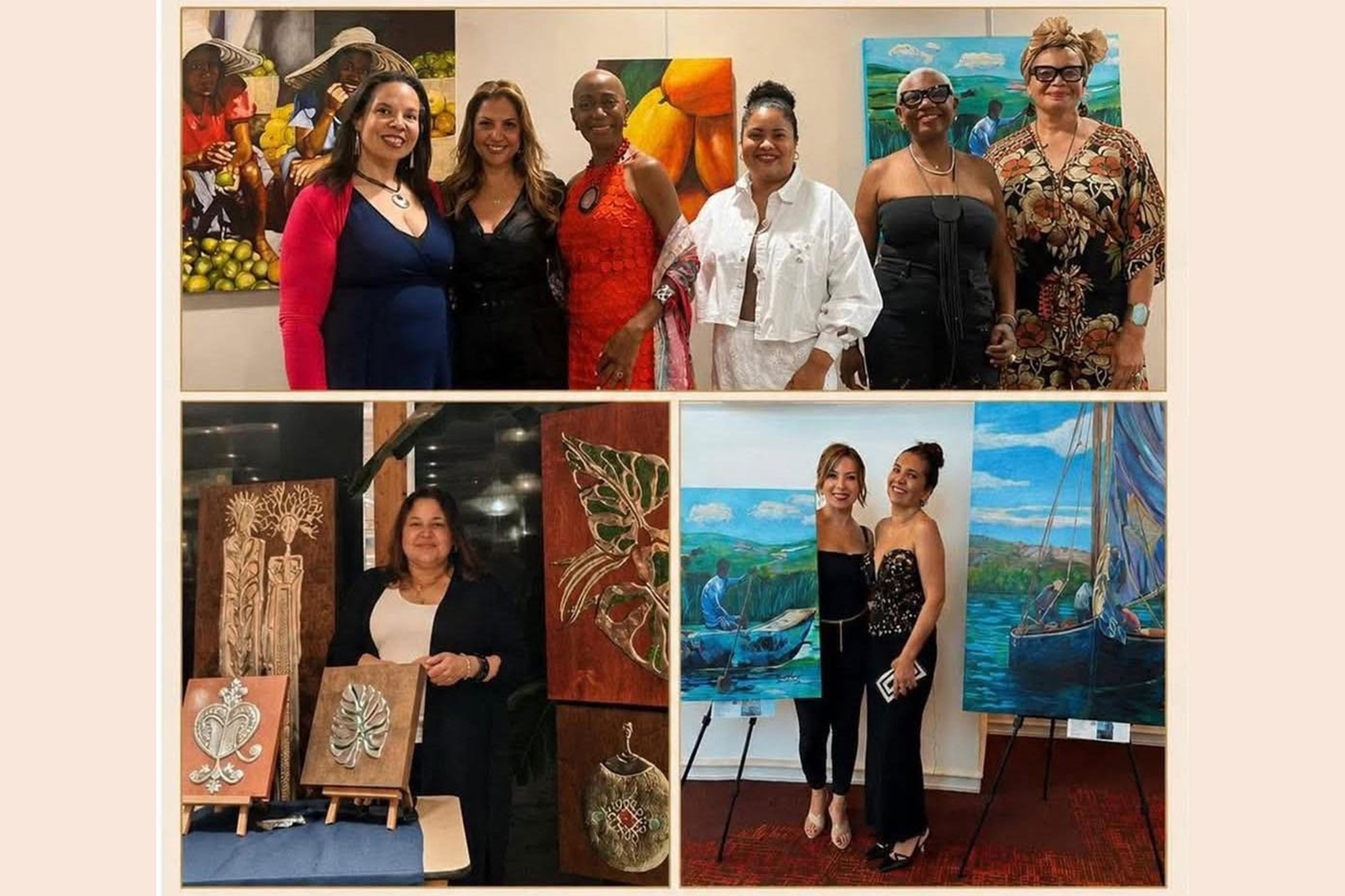 Des femmes artistes d'Haïti exposent au Coral Springs Museum of Art ?