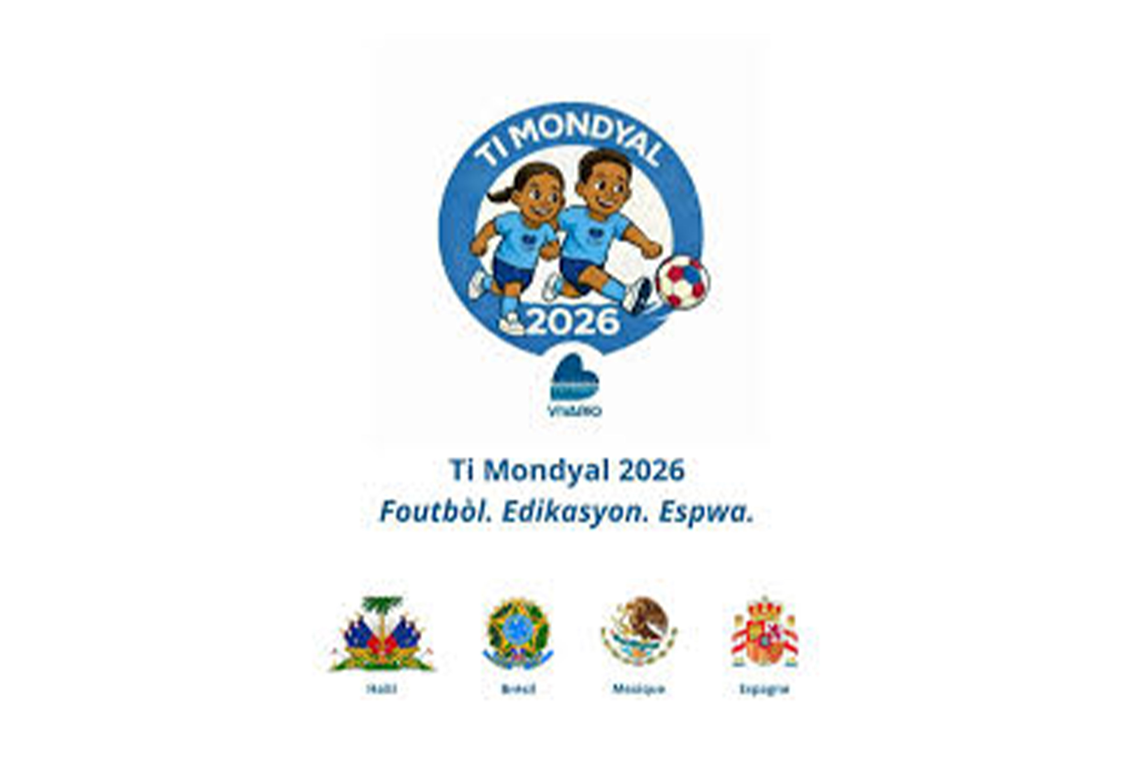 Ti Mondial 2026 » une initiative lancée par VIVA RIO  pour promouvoir la paix et l’inclusion par le sport en Haïti