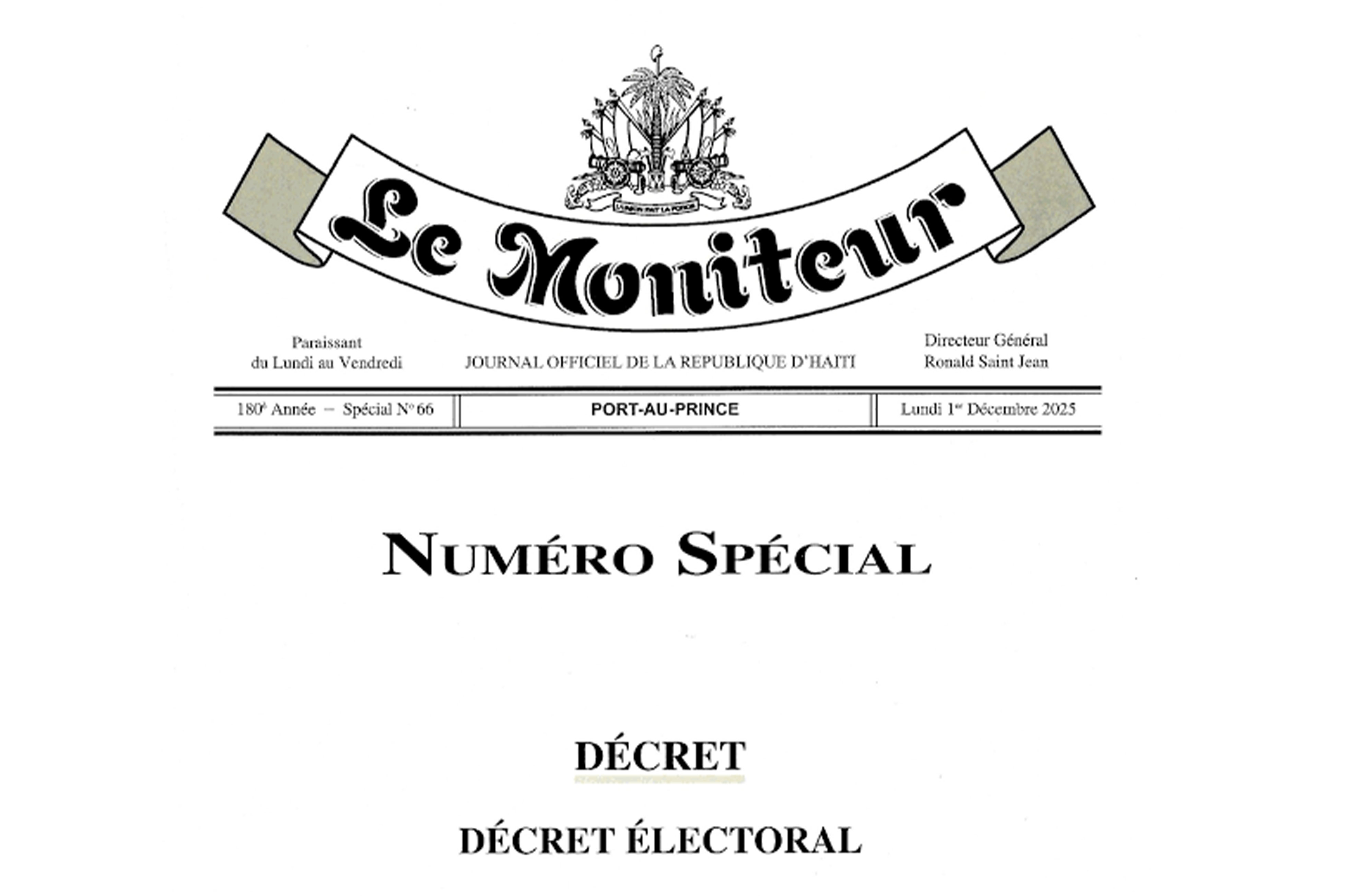 Décret électoral : les personnalités sanctionnées interdites de participer aux prochaines élections