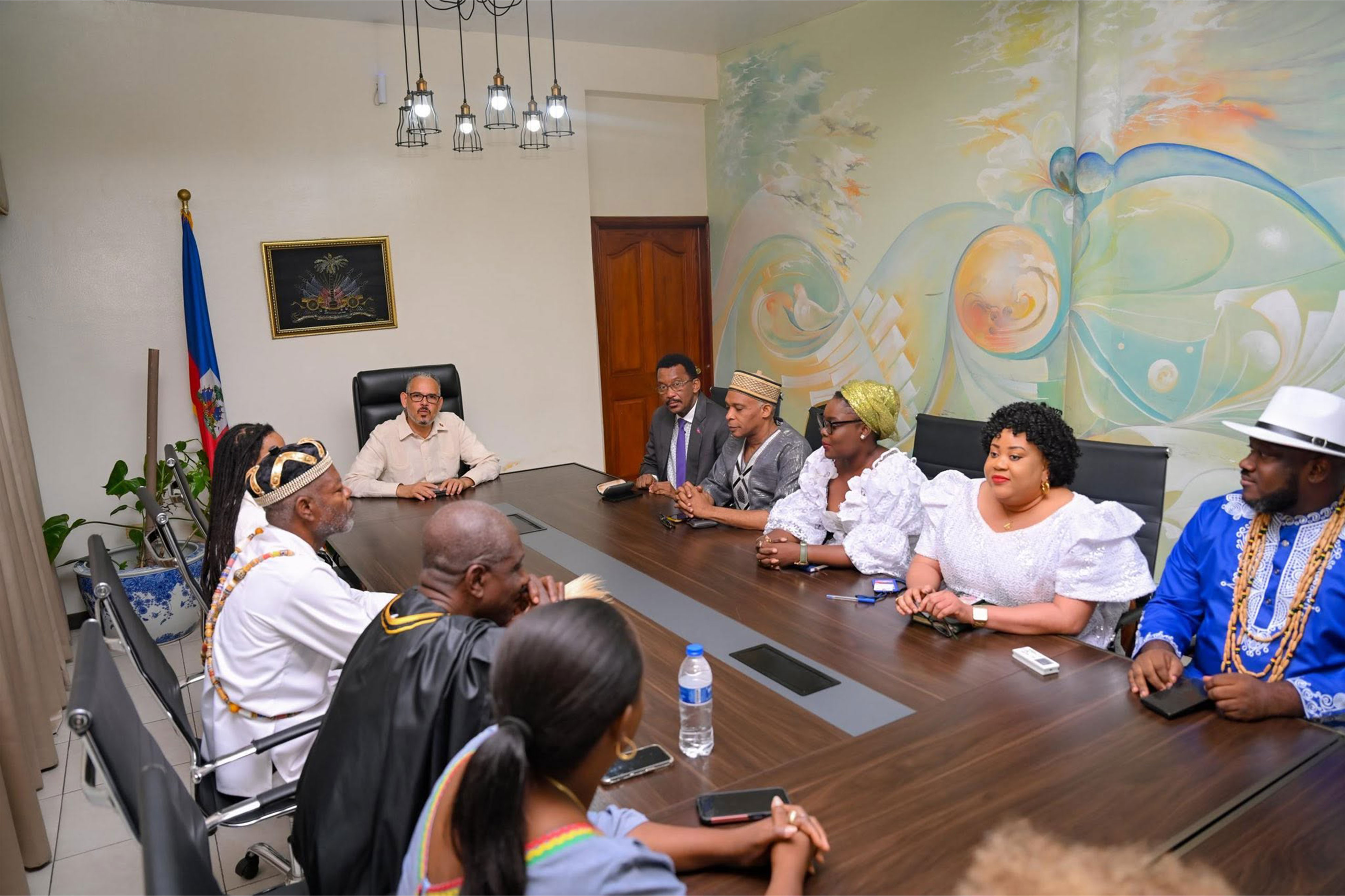Dialogue avec le secteur Vodou sur la paix, la sécurité et la réconciliation nationale