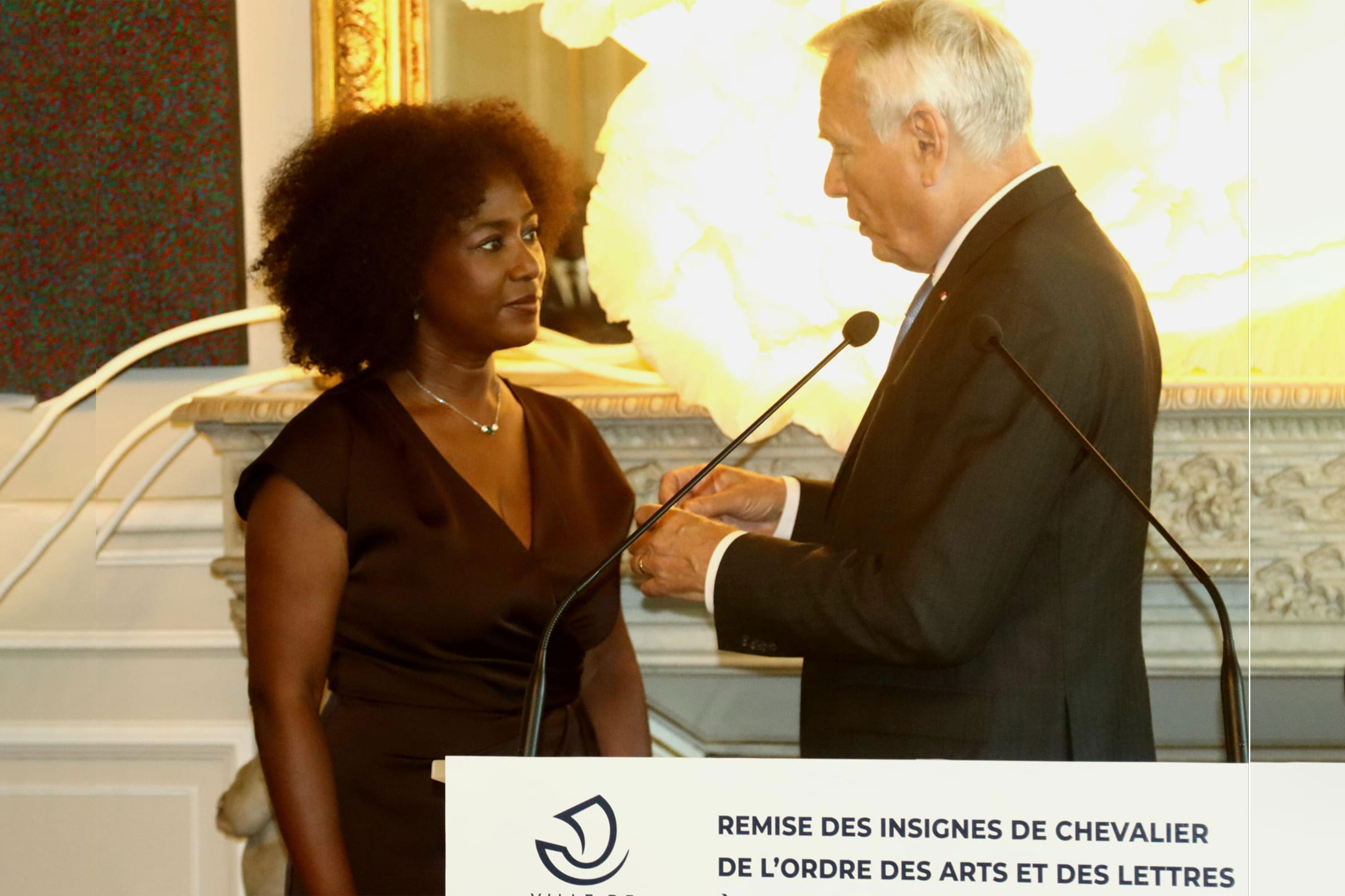 Darline Cothière, une femme d’Haiti honorée par la République francaise