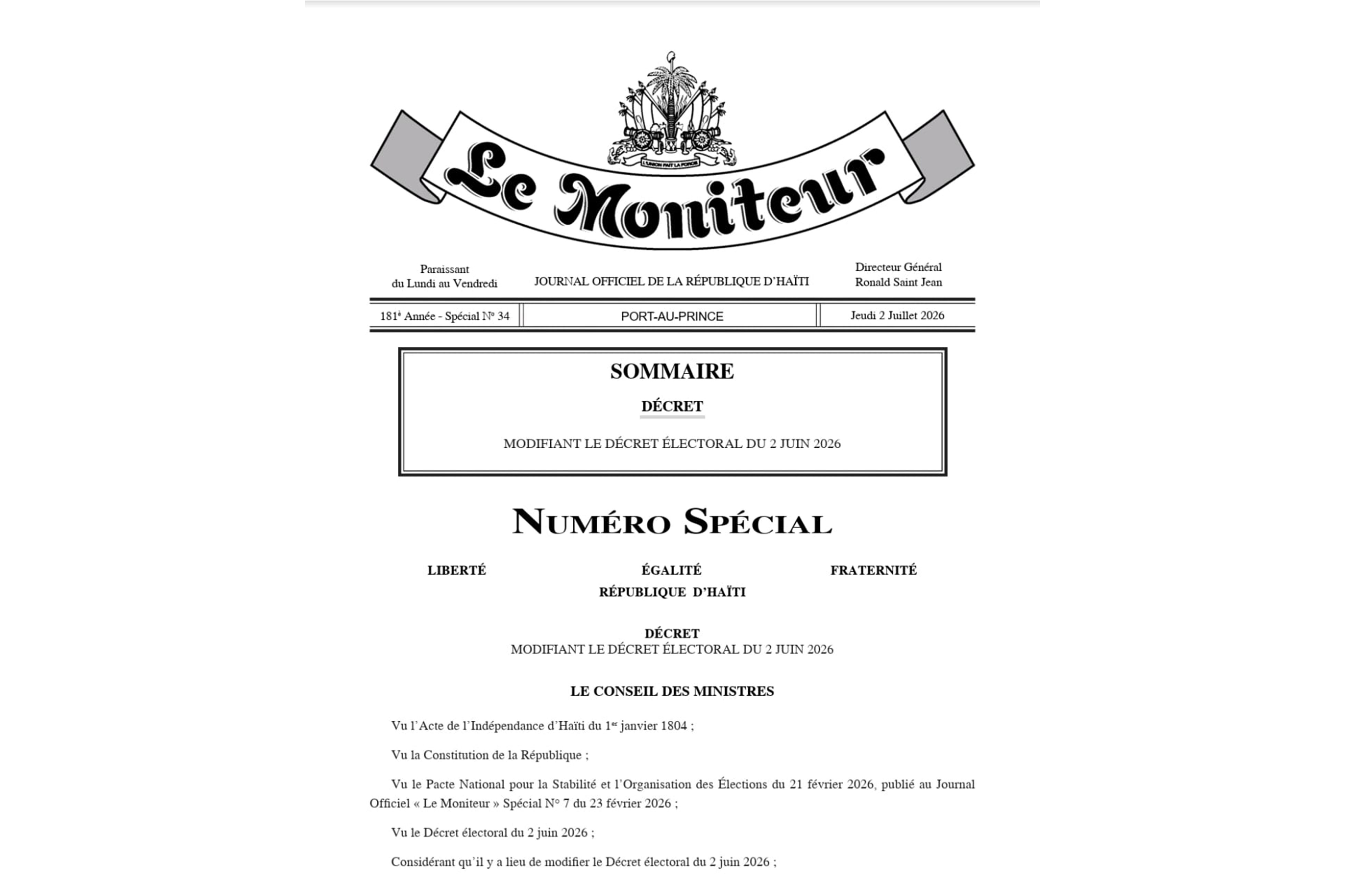 Décret électoral : plusieurs partis politiques dénoncent une « fausse consultation » avec le gouvernement