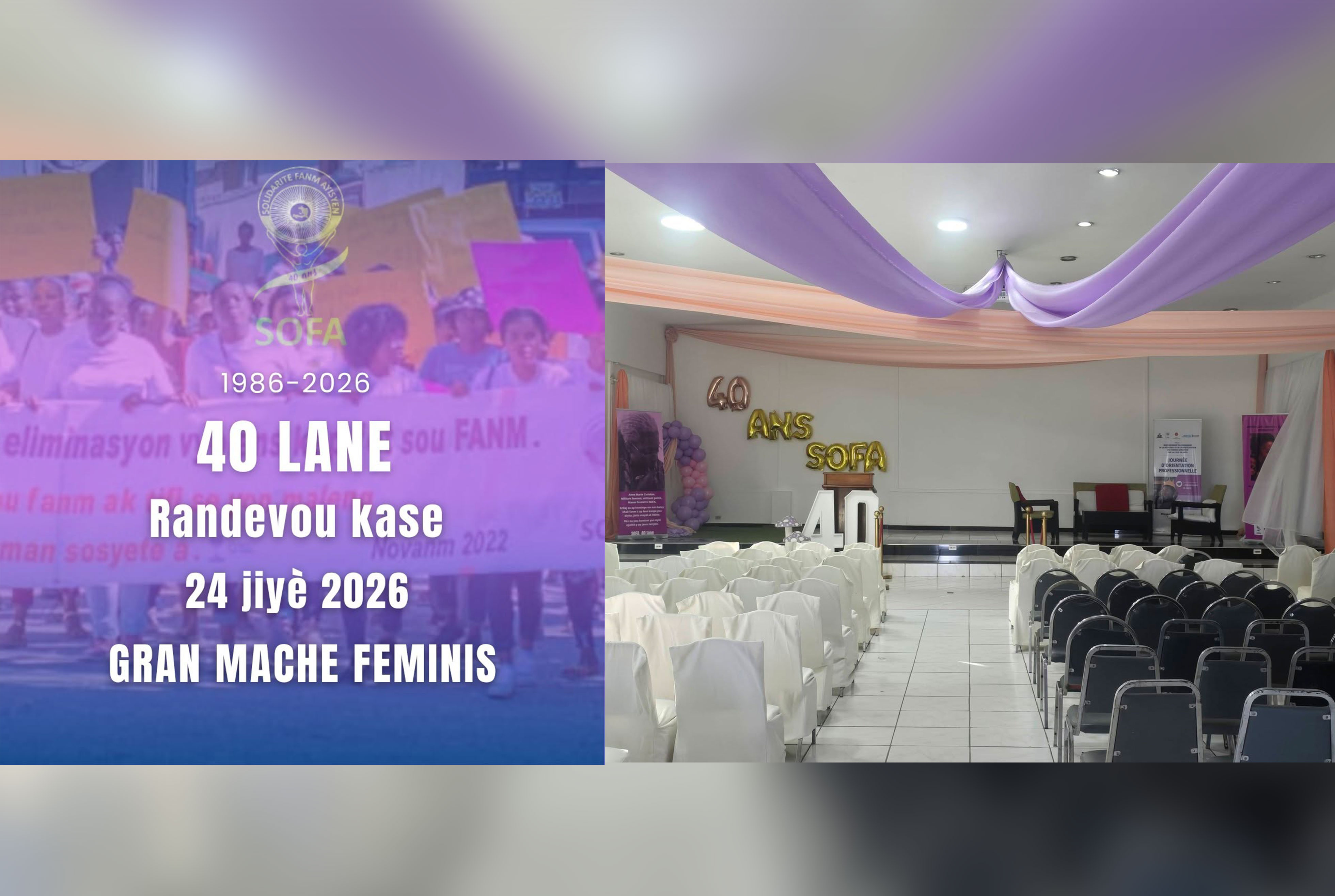 SOFA : quarante ans de luttes, de résistance et d’engagement en faveur des droits des femmes en Haïti